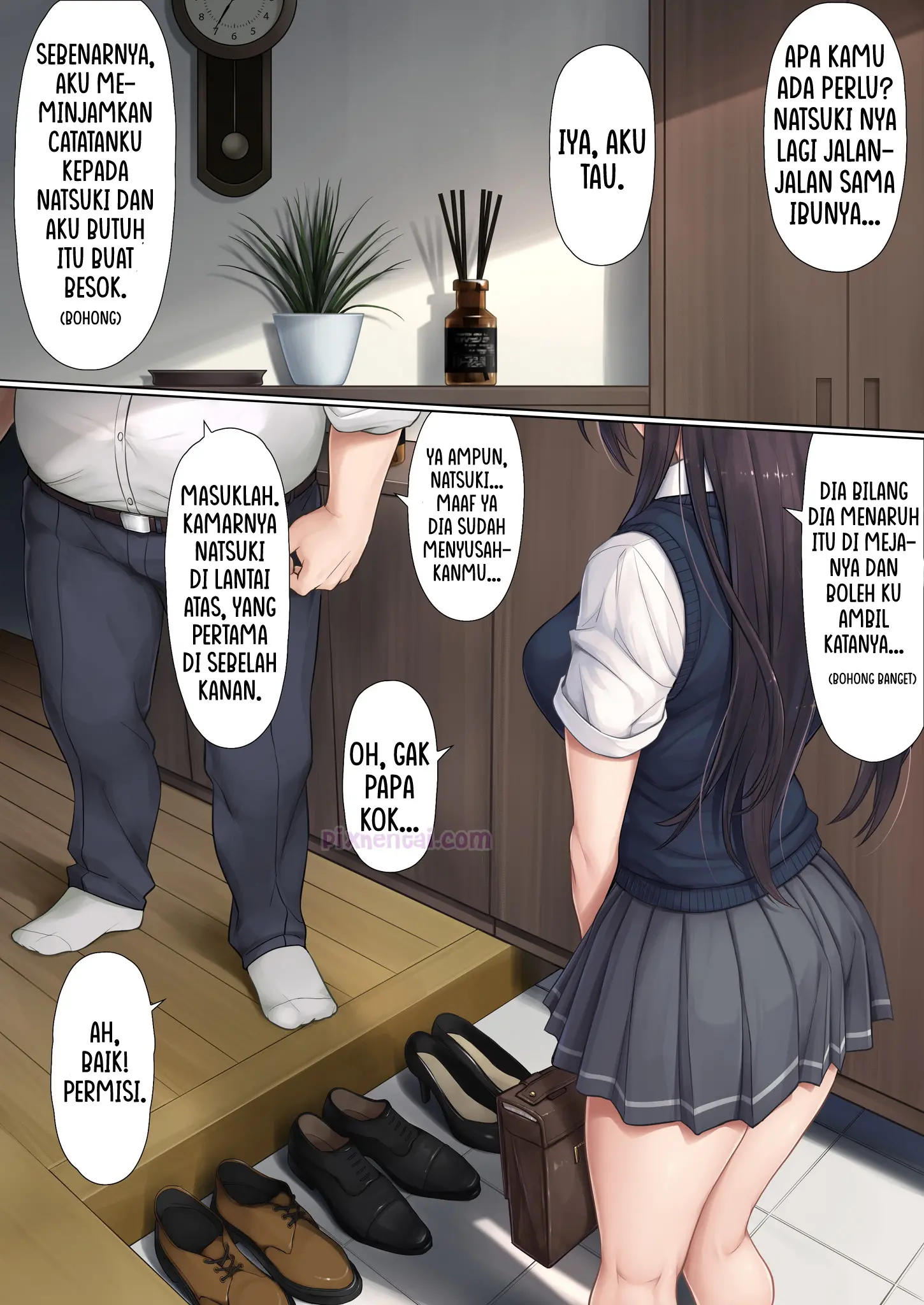 Komik hentai xxx manga sex bokep Musume no Class no Iinchou wa Papa ga Hoshii Rashii 10