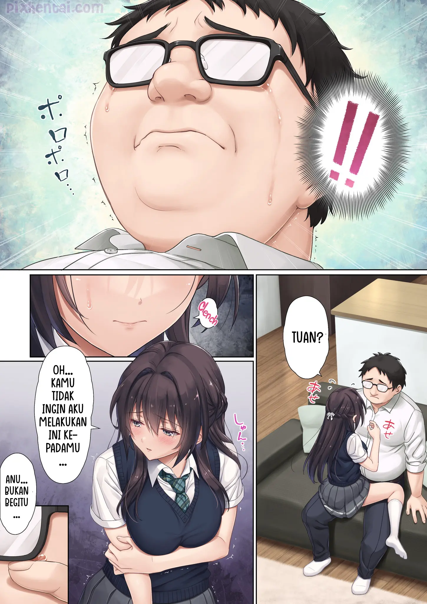 Komik hentai xxx manga sex bokep Musume no Class no Iinchou wa Papa ga Hoshii Rashii 15