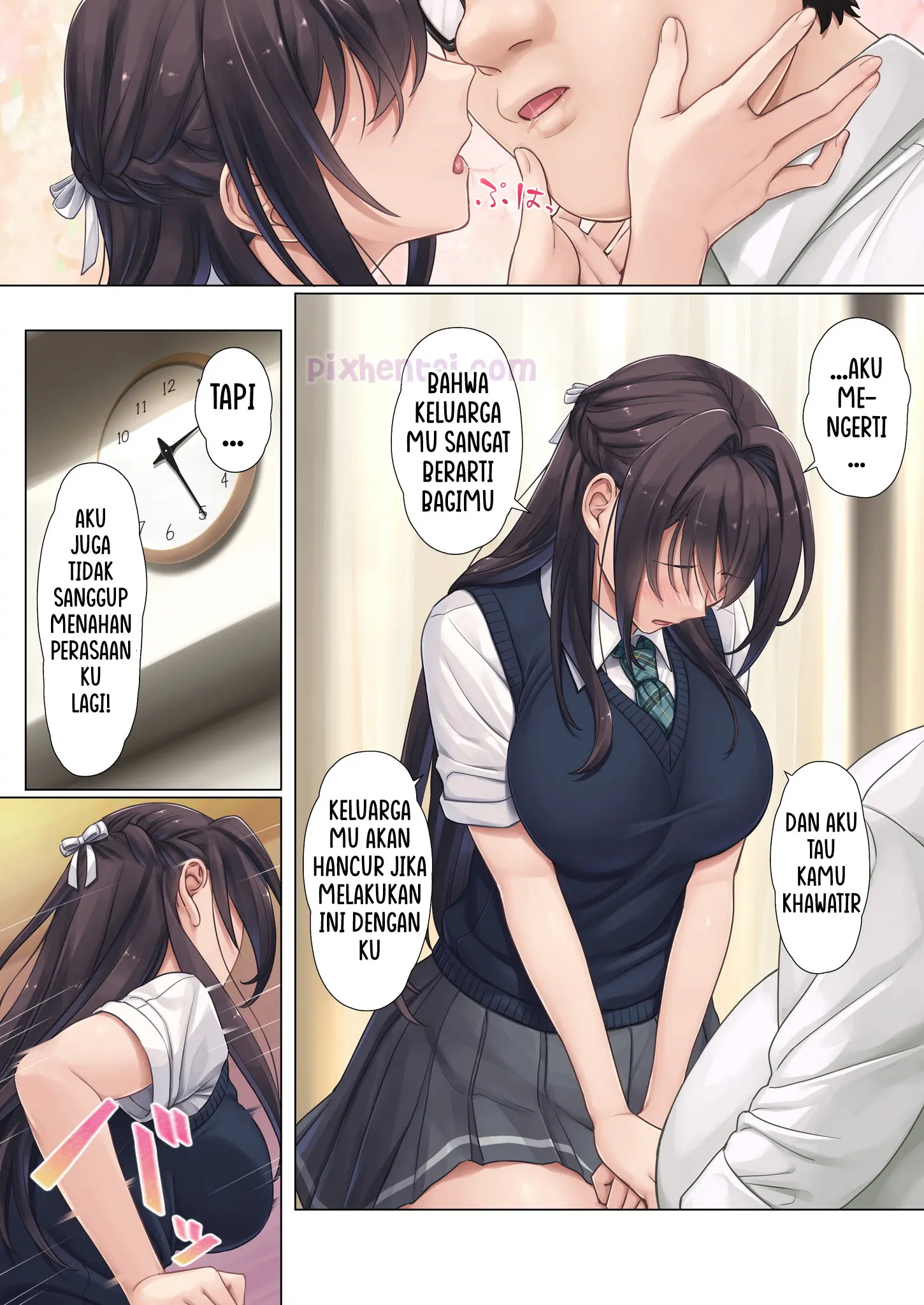 Komik hentai xxx manga sex bokep Musume no Class no Iinchou wa Papa ga Hoshii Rashii 18