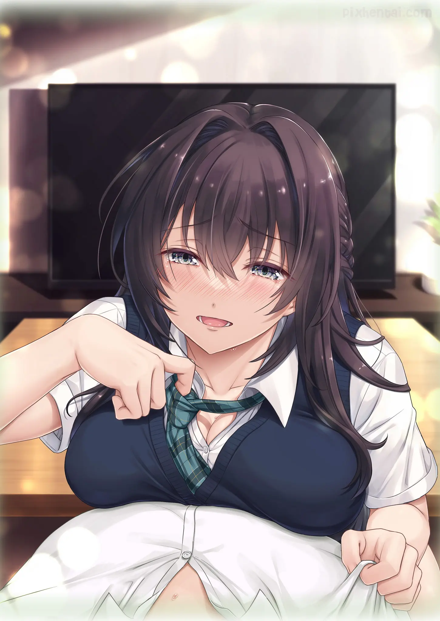 Komik hentai xxx manga sex bokep Musume no Class no Iinchou wa Papa ga Hoshii Rashii 2