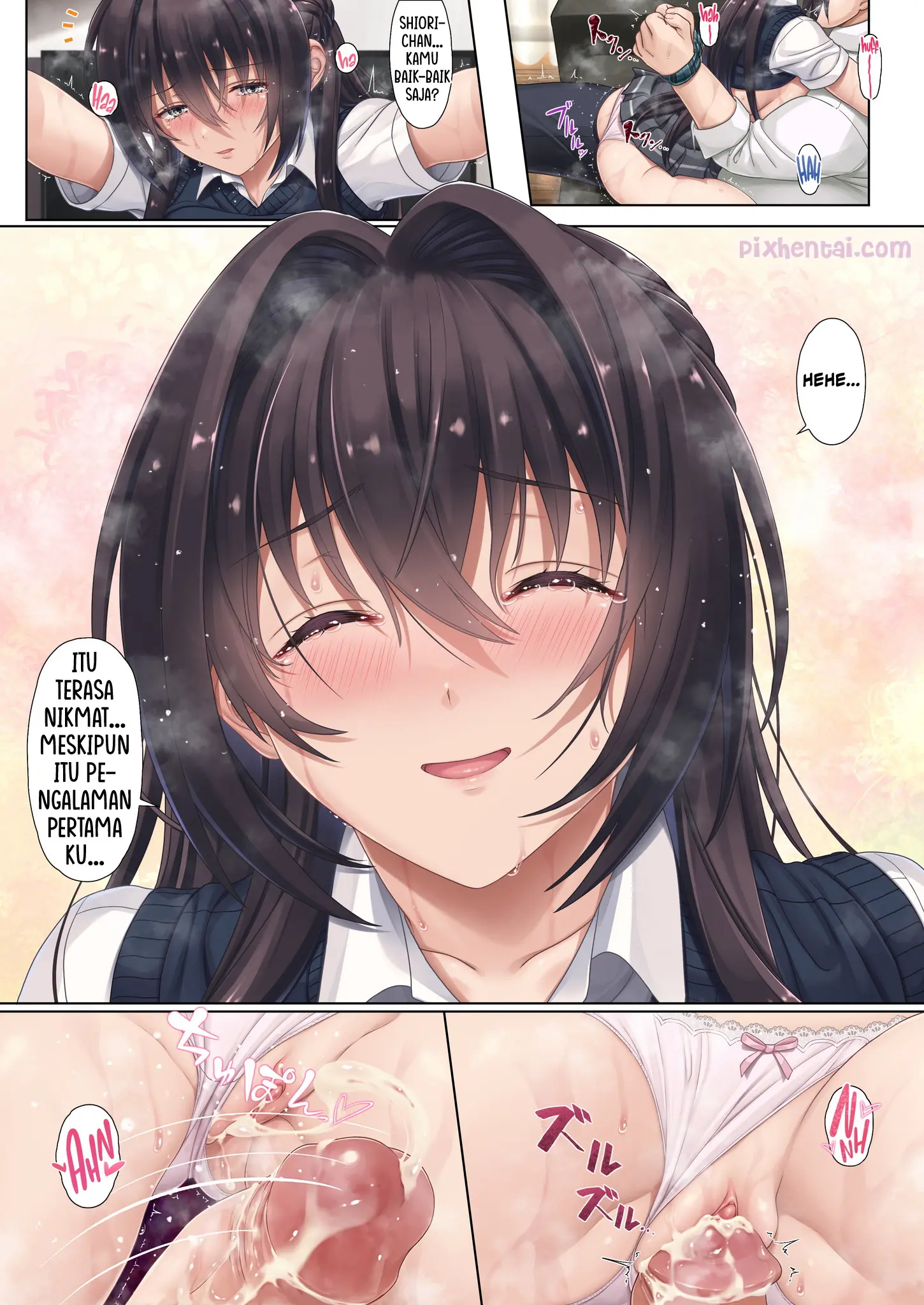 Komik hentai xxx manga sex bokep Musume no Class no Iinchou wa Papa ga Hoshii Rashii 41