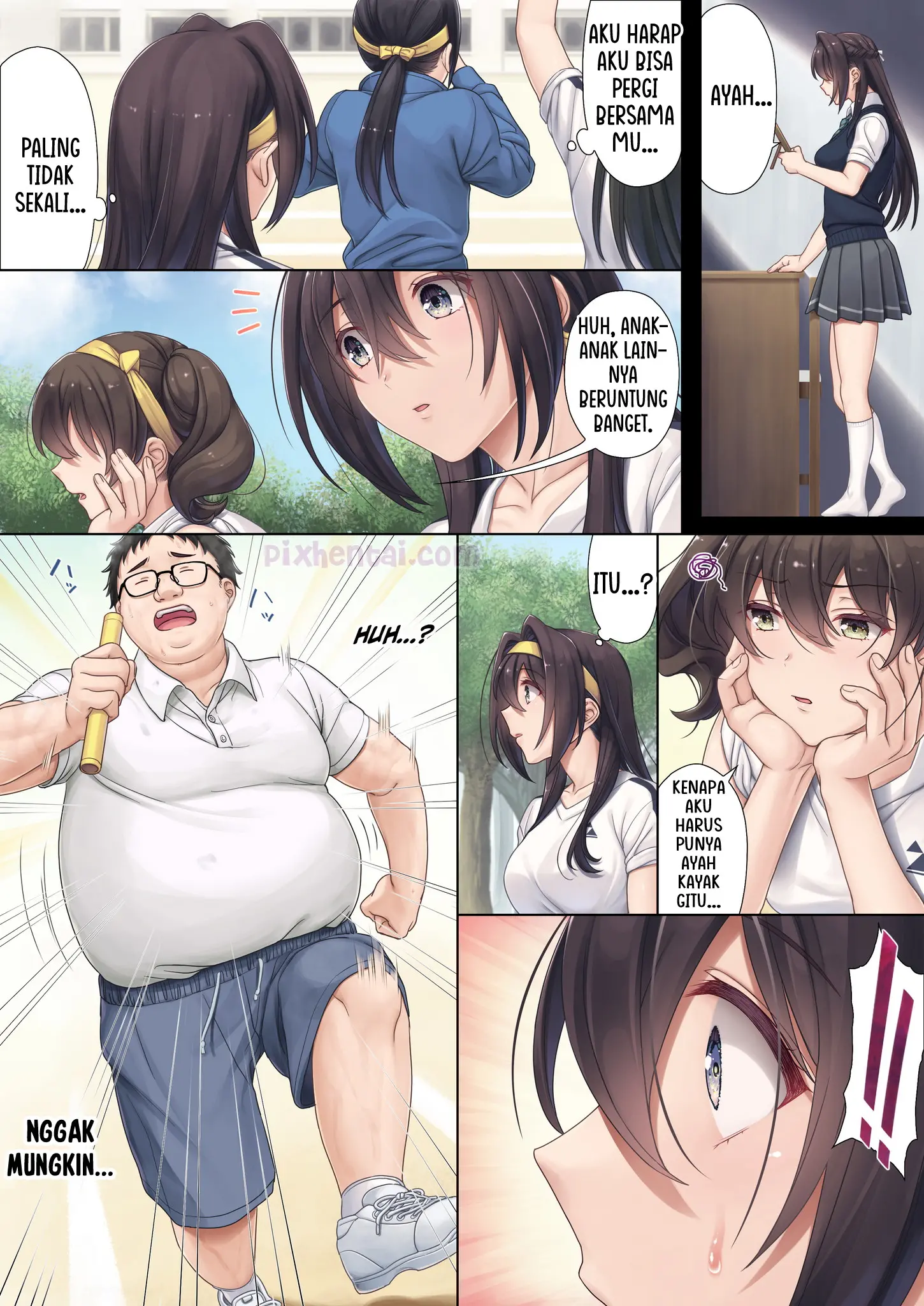 Komik hentai xxx manga sex bokep Musume no Class no Iinchou wa Papa ga Hoshii Rashii 5