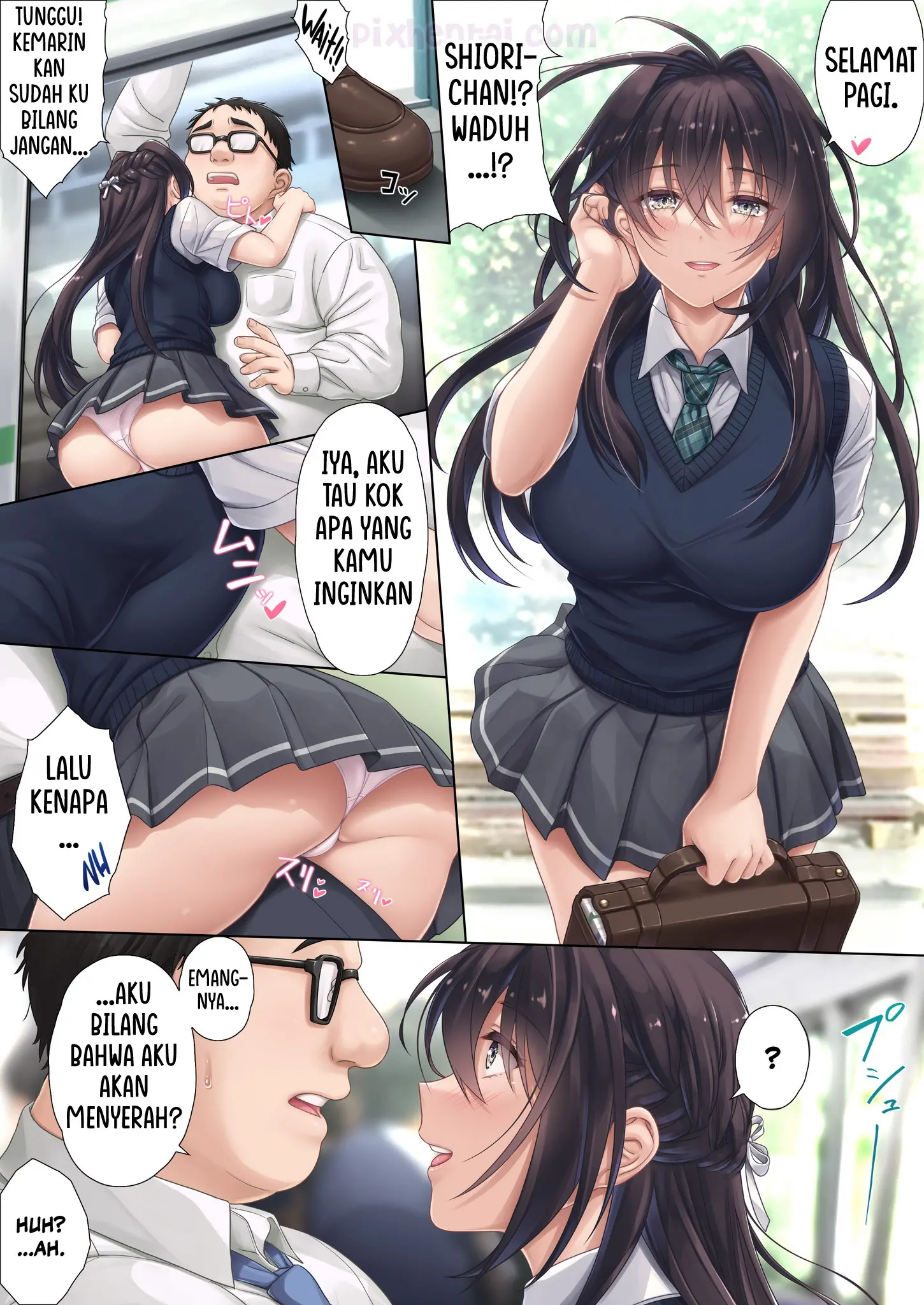 Komik hentai xxx manga sex bokep Musume no Class no Iinchou wa Papa ga Hoshii Rashii 58
