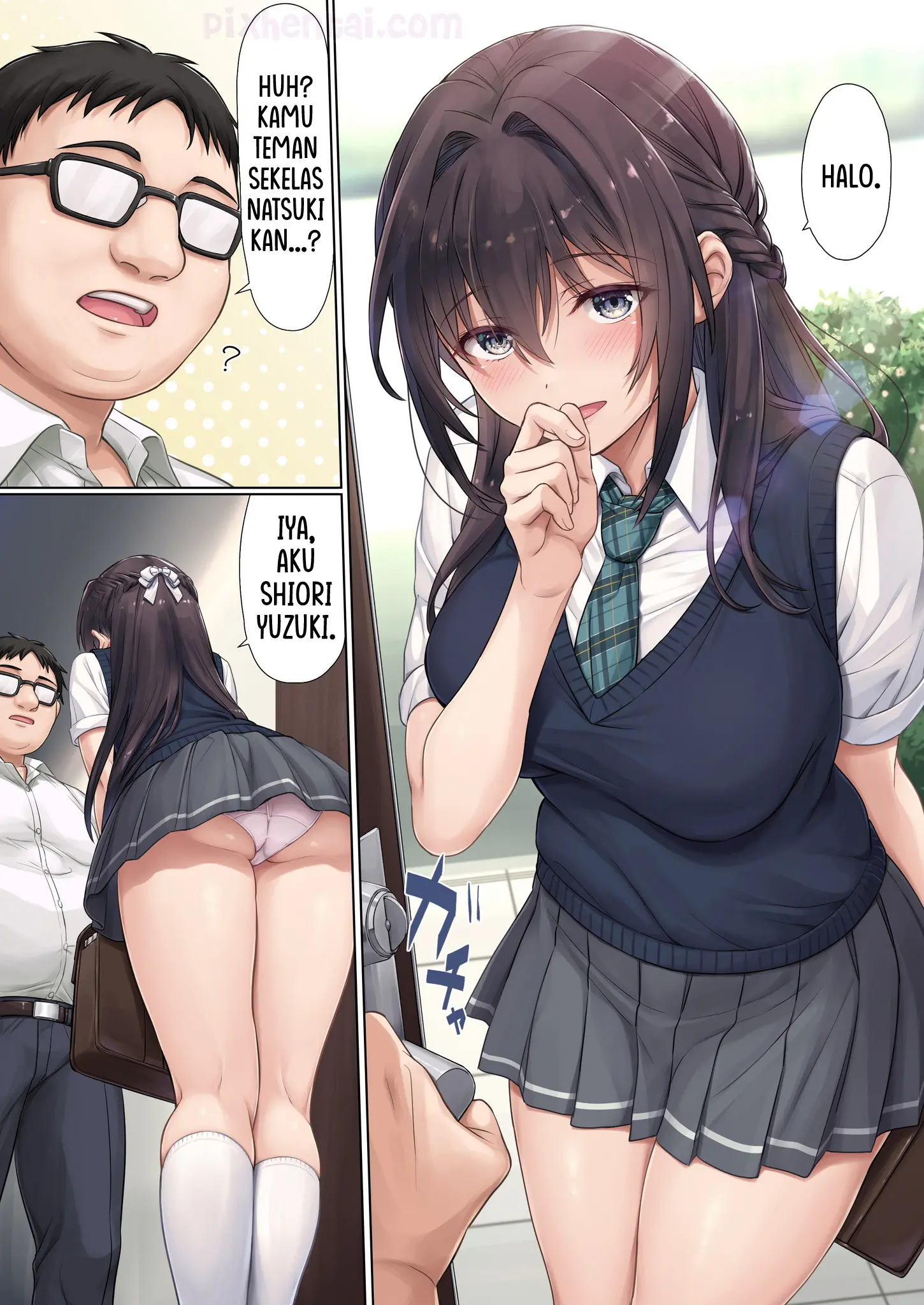 Komik hentai xxx manga sex bokep Musume no Class no Iinchou wa Papa ga Hoshii Rashii 9