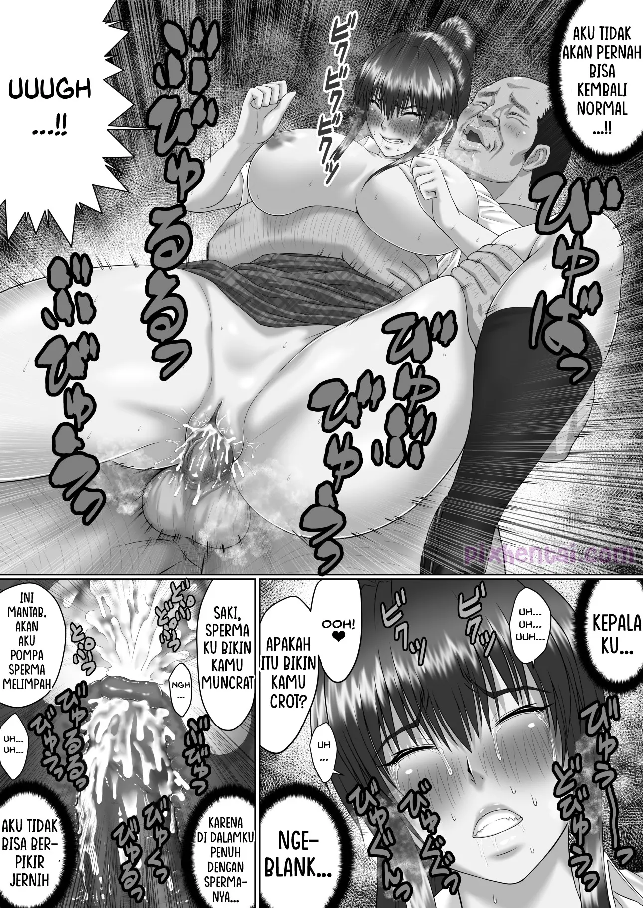 Komik hentai xxx manga sex bokep A Woman Cant Get Away After Being Targeted By This Horny Old Man Senaga Saki Edition Vol 2 28