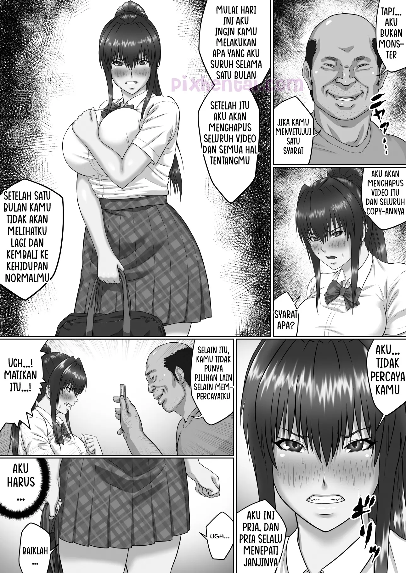 Komik hentai xxx manga sex bokep A Woman Cant Get Away After Being Targeted By This Horny Old Man Senaga Saki Edition Vol 2 5