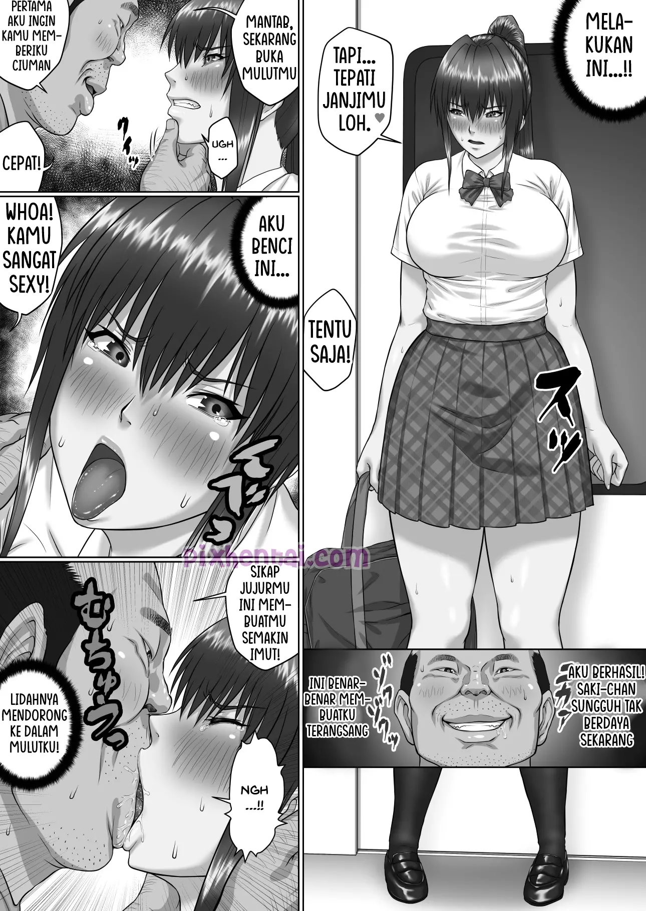 Komik hentai xxx manga sex bokep A Woman Cant Get Away After Being Targeted By This Horny Old Man Senaga Saki Edition Vol 2 6