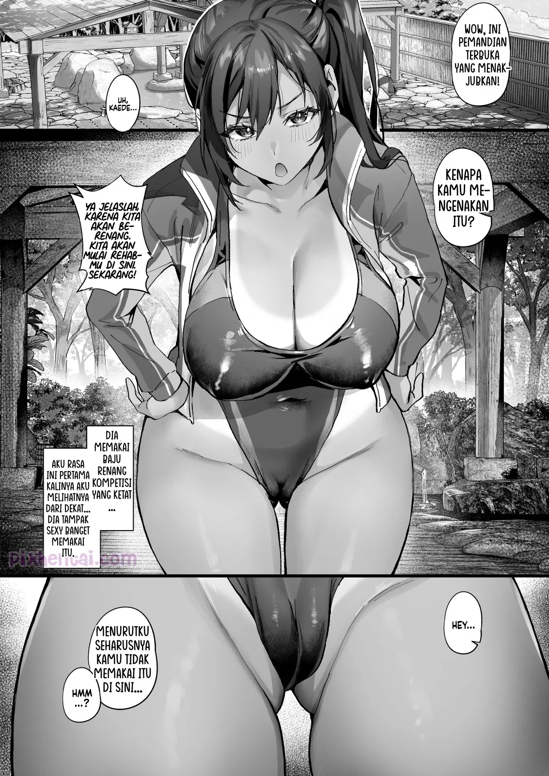 Komik hentai xxx manga sex bokep After Marrying her tanned Daughter I accidentally got my Mother in law Pregnant one Summer Night 6