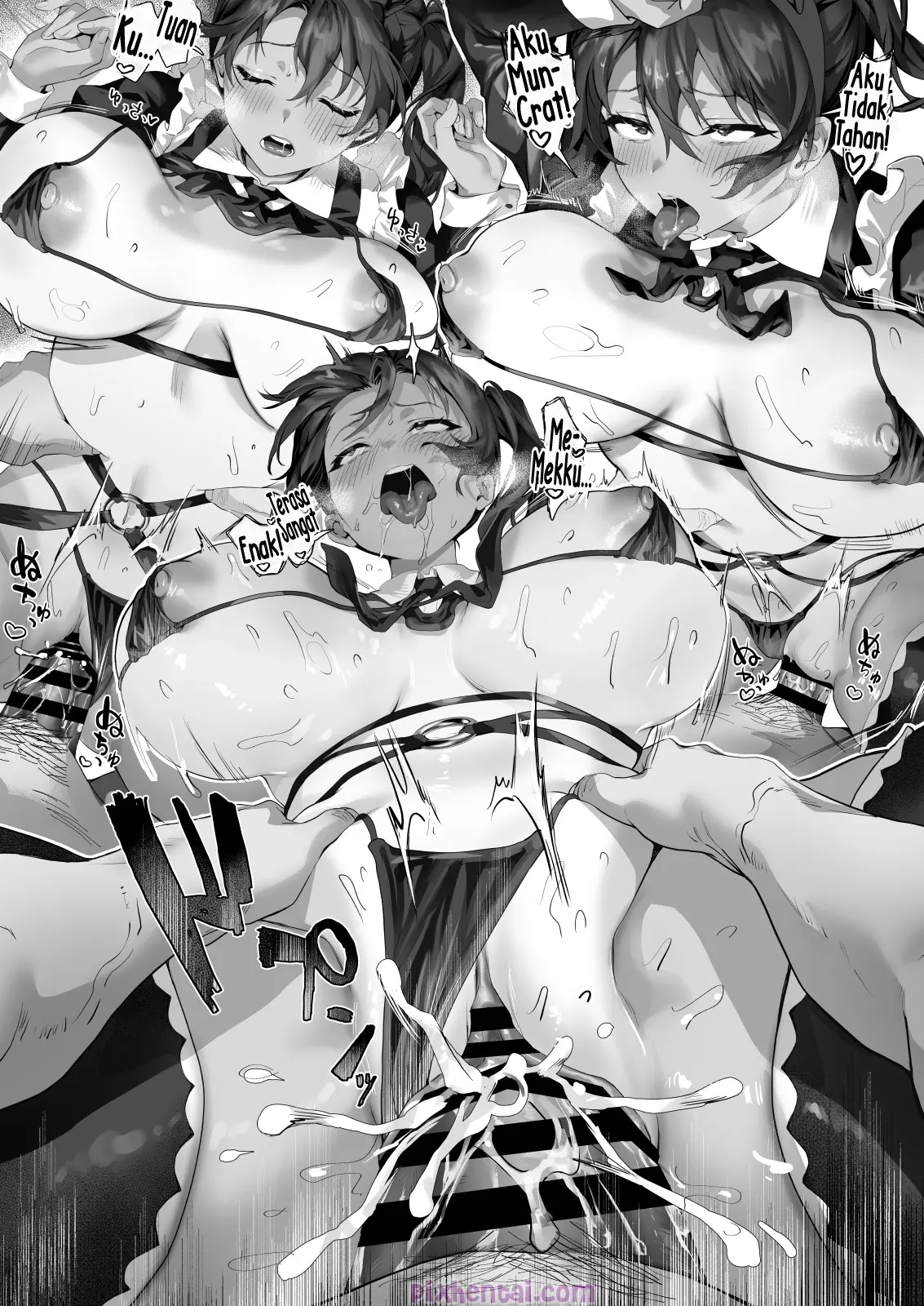 Komik hentai xxx manga sex bokep After Marrying her tanned Daughter I accidentally got my Mother in law Pregnant one Summer Night 64
