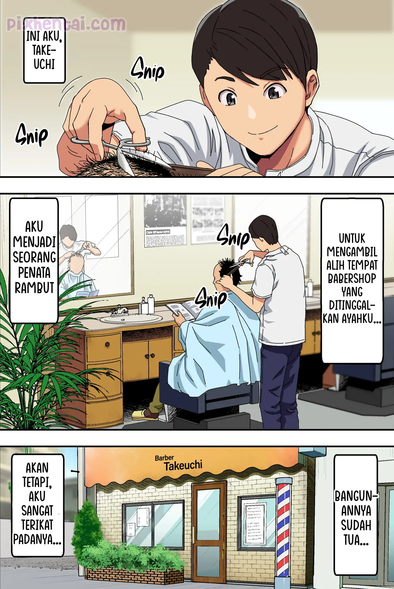 Barber Shop Fuck : Tukang Cukur Rambut Terangsang Body Janda Cantik - Situs  Komik Hentai Manga Sex Bokep Xxx