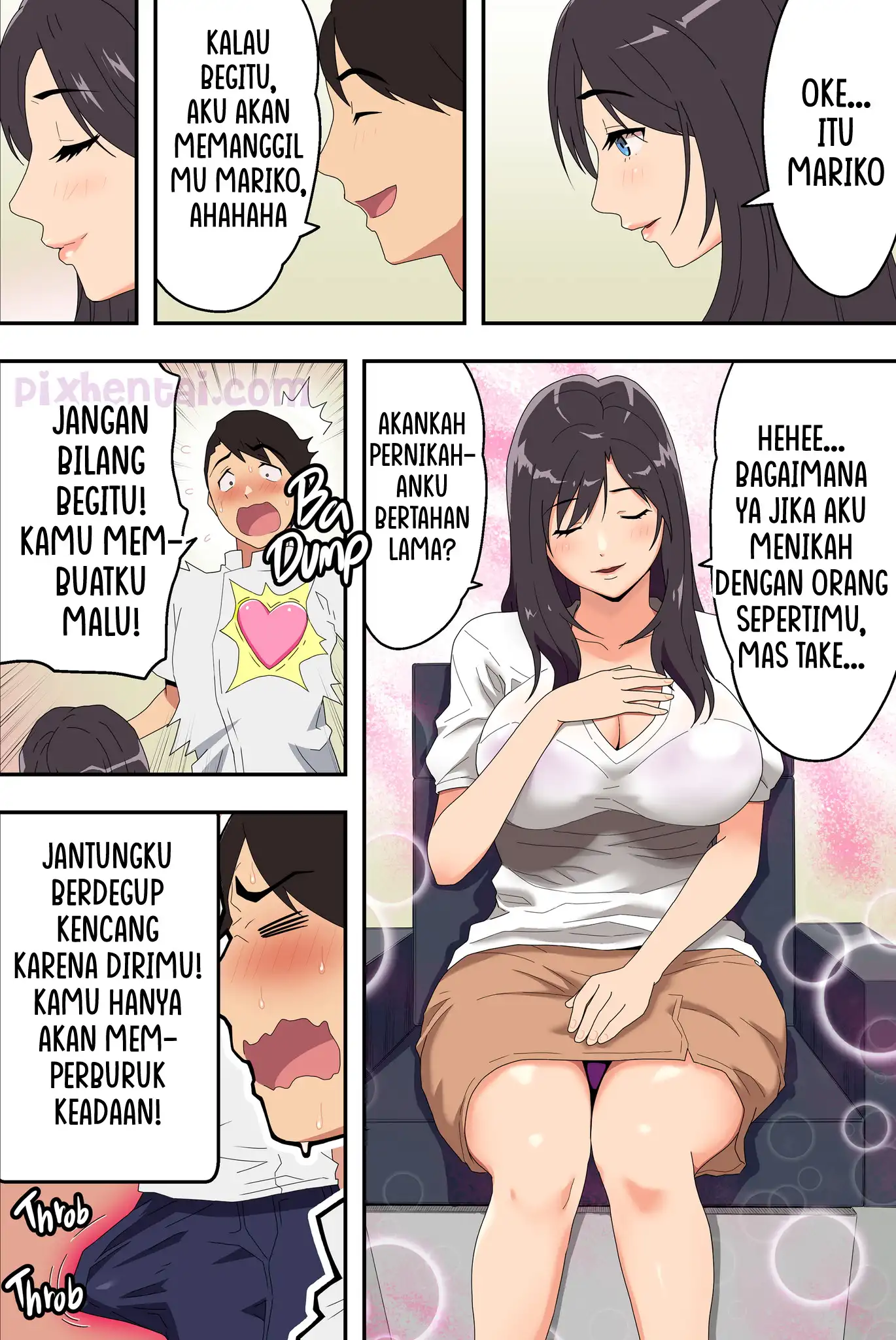 Komik hentai xxx manga sex bokep Barber Shop Fuck Tukang Cukur Rambut Terangsang Body Janda Cantik 20