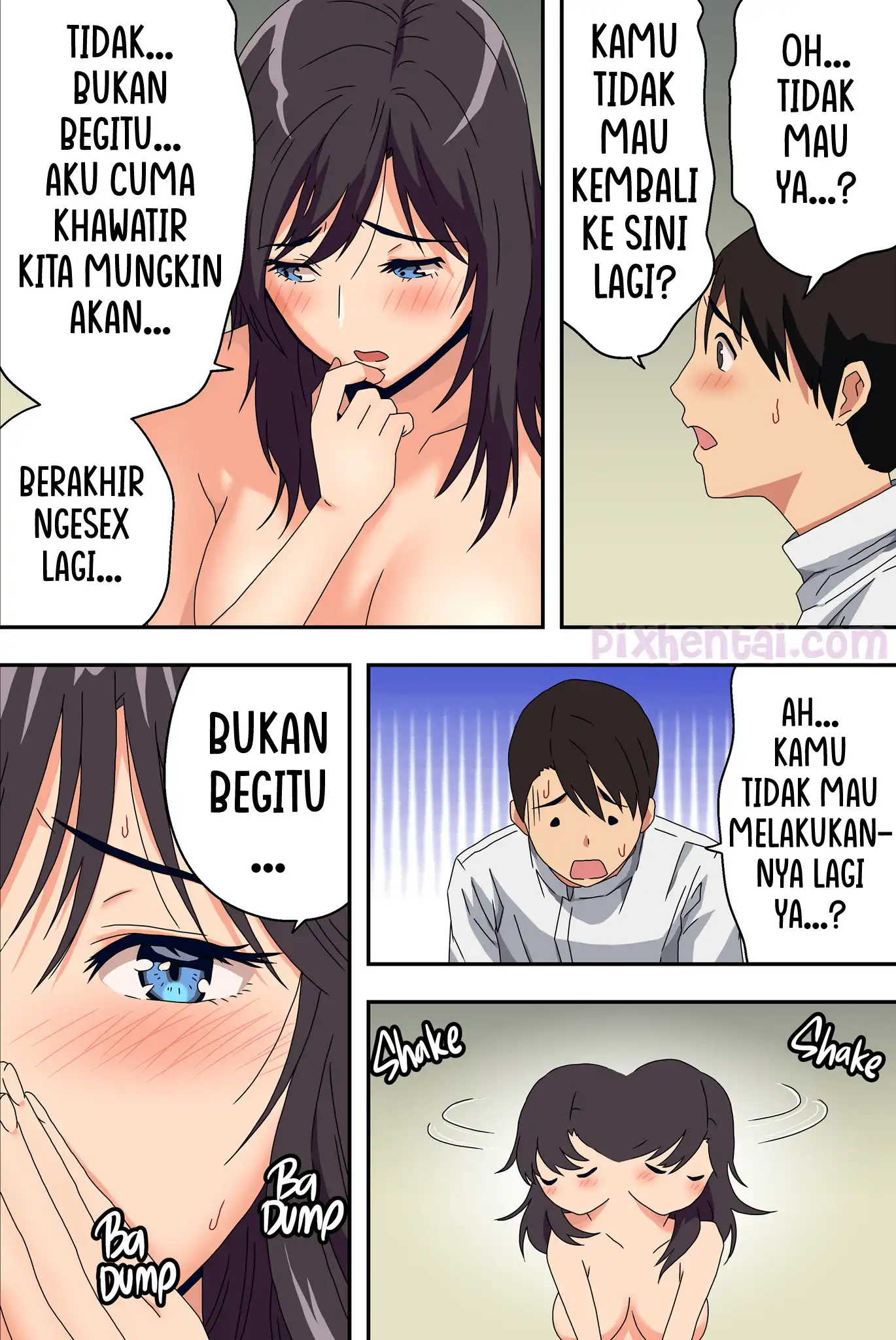 Komik hentai xxx manga sex bokep Barber Shop Fuck Tukang Cukur Rambut Terangsang Body Janda Cantik 62