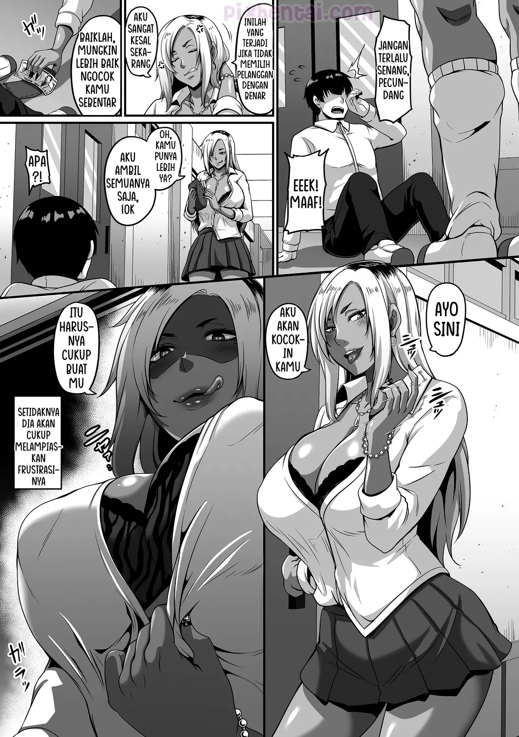 Komik hentai xxx manga sex bokep Gals Bitch Shijou Shugi Ch 1-2 7