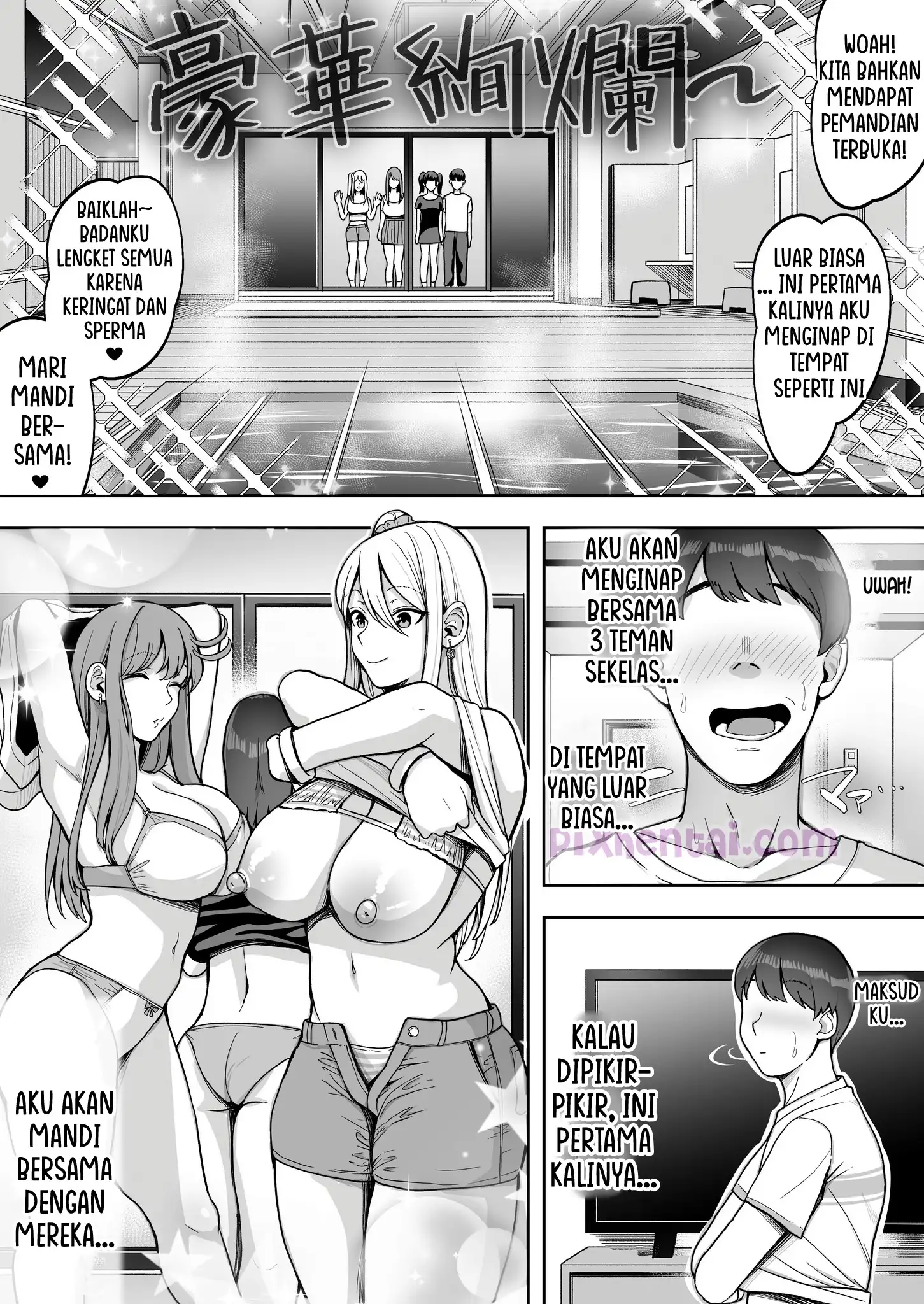 Komik hentai xxx manga sex bokep Game Suki no Gal-tachi to Ore no Heya de Shitai Houdai 2 32