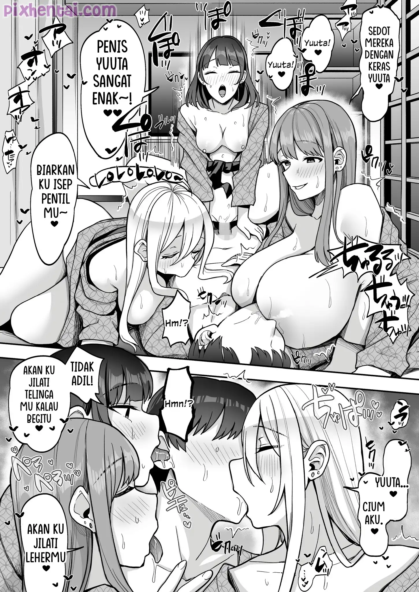 Komik hentai xxx manga sex bokep Game Suki no Gal-tachi to Ore no Heya de Shitai Houdai 2 43