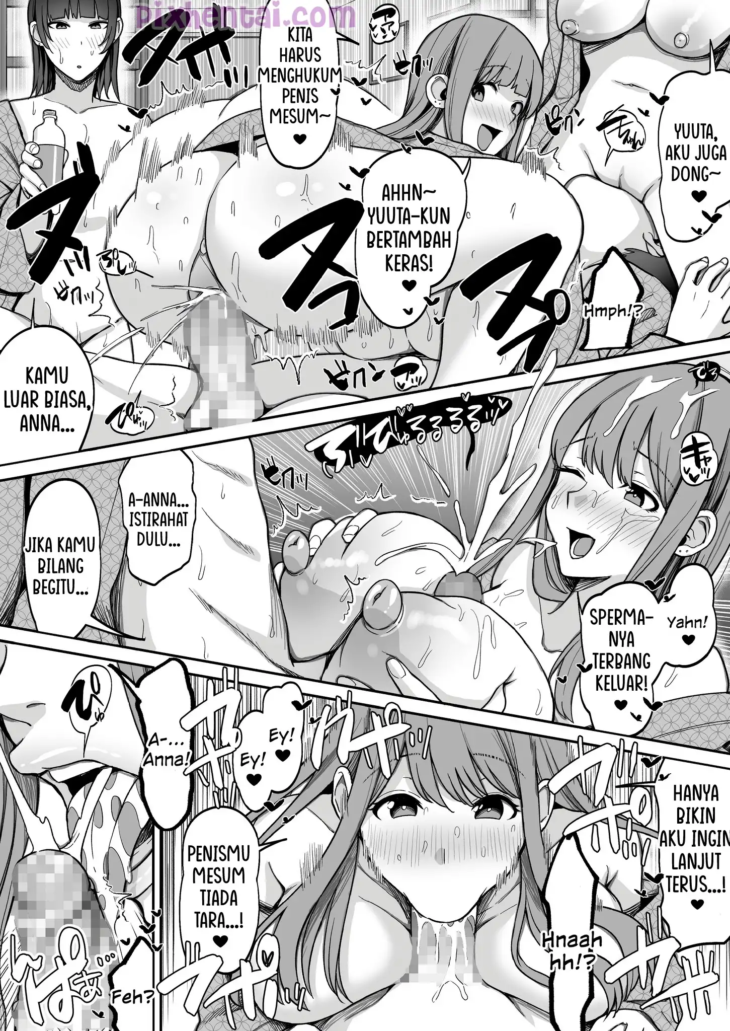 Komik hentai xxx manga sex bokep Game Suki no Gal-tachi to Ore no Heya de Shitai Houdai 2 49