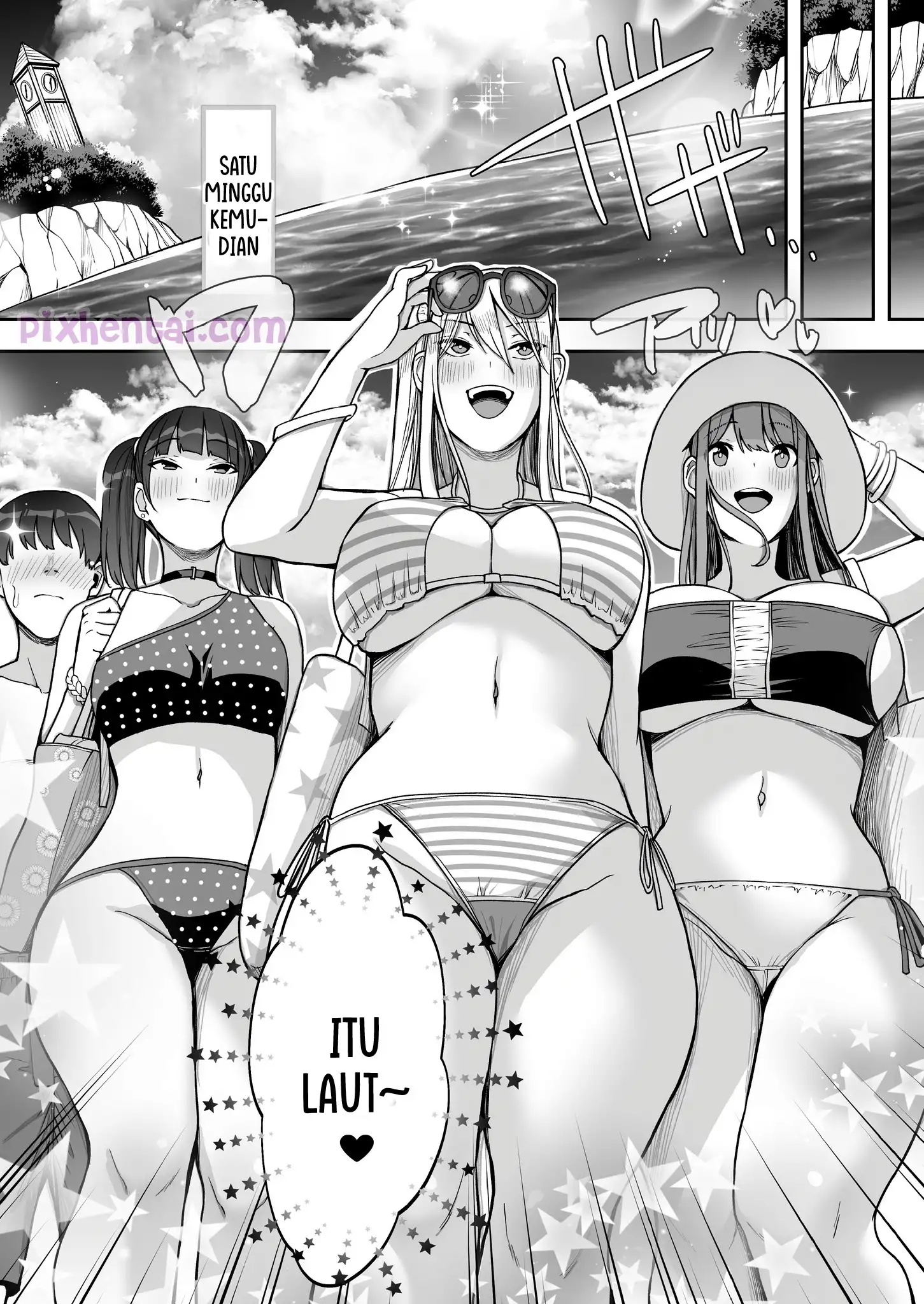 Komik hentai xxx manga sex bokep Game Suki no Gal-tachi to Ore no Heya de Shitai Houdai 2 5