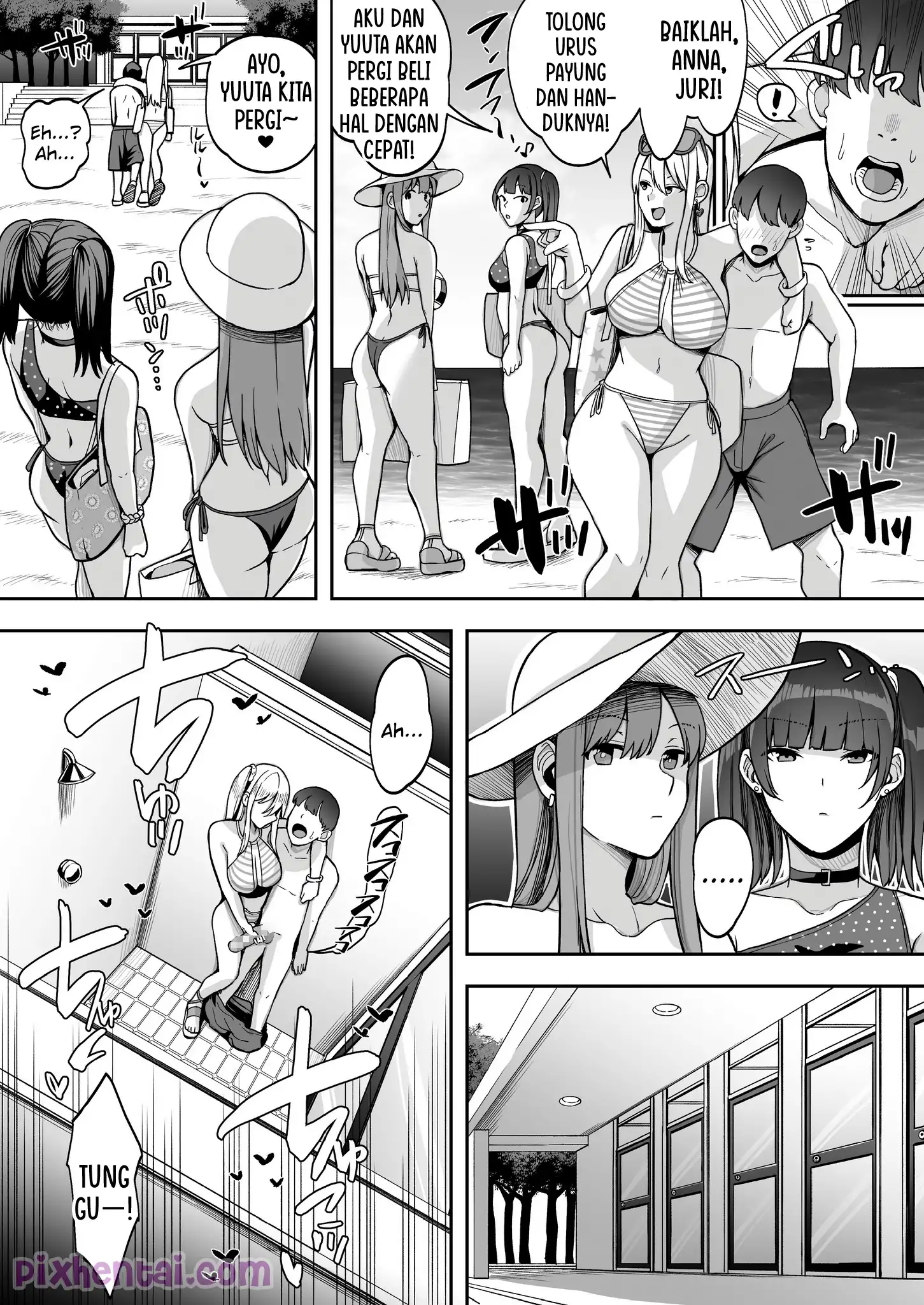 Komik hentai xxx manga sex bokep Game Suki no Gal-tachi to Ore no Heya de Shitai Houdai 2 8