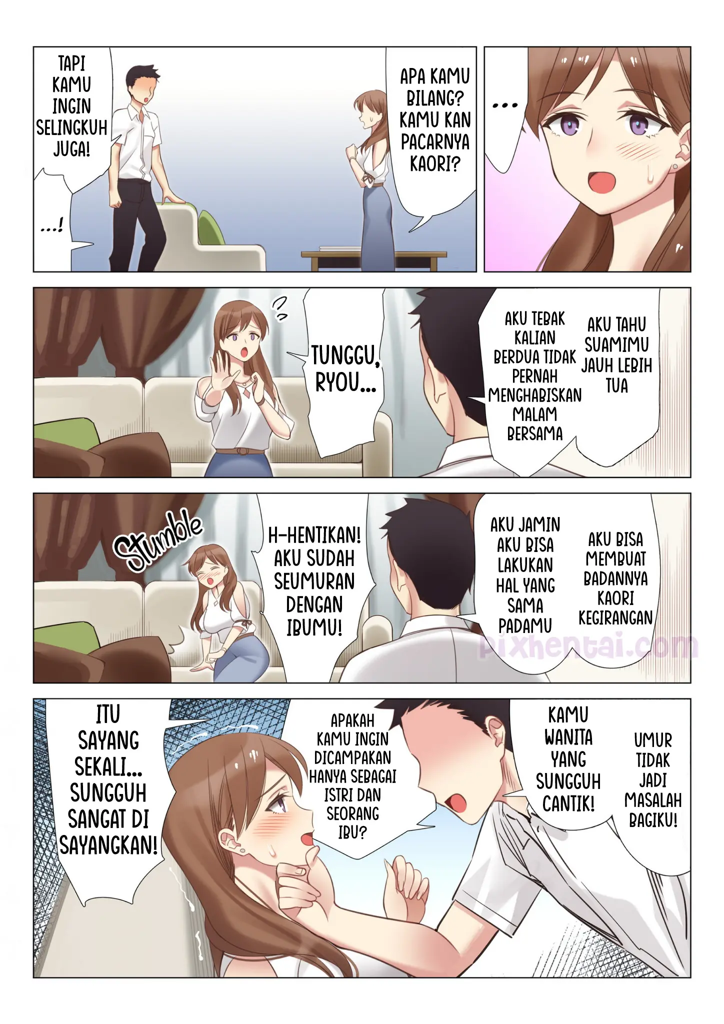 Komik hentai xxx manga sex bokep Getting With My Girlfriends Mom 10