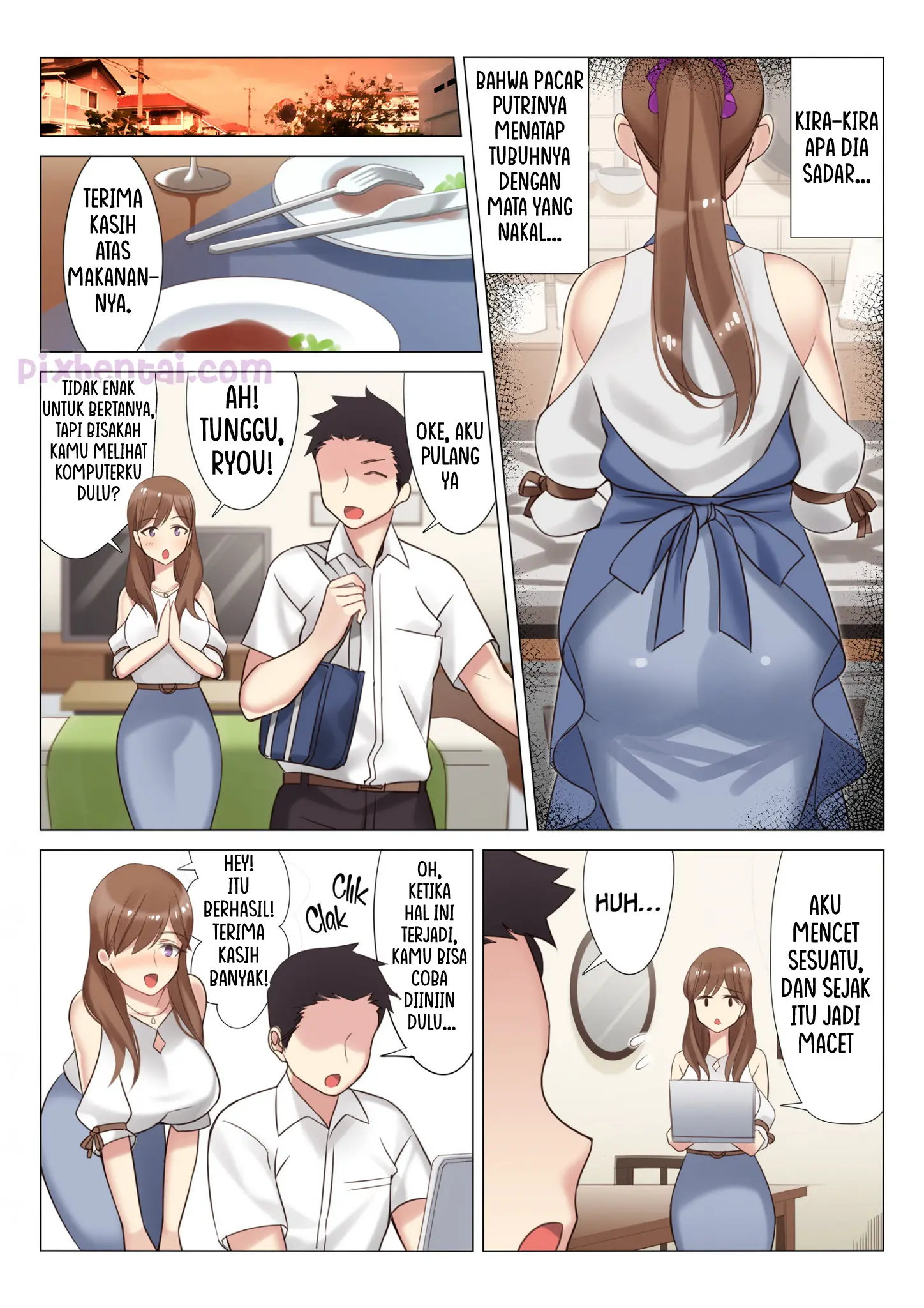 Komik hentai xxx manga sex bokep Getting With My Girlfriends Mom 8