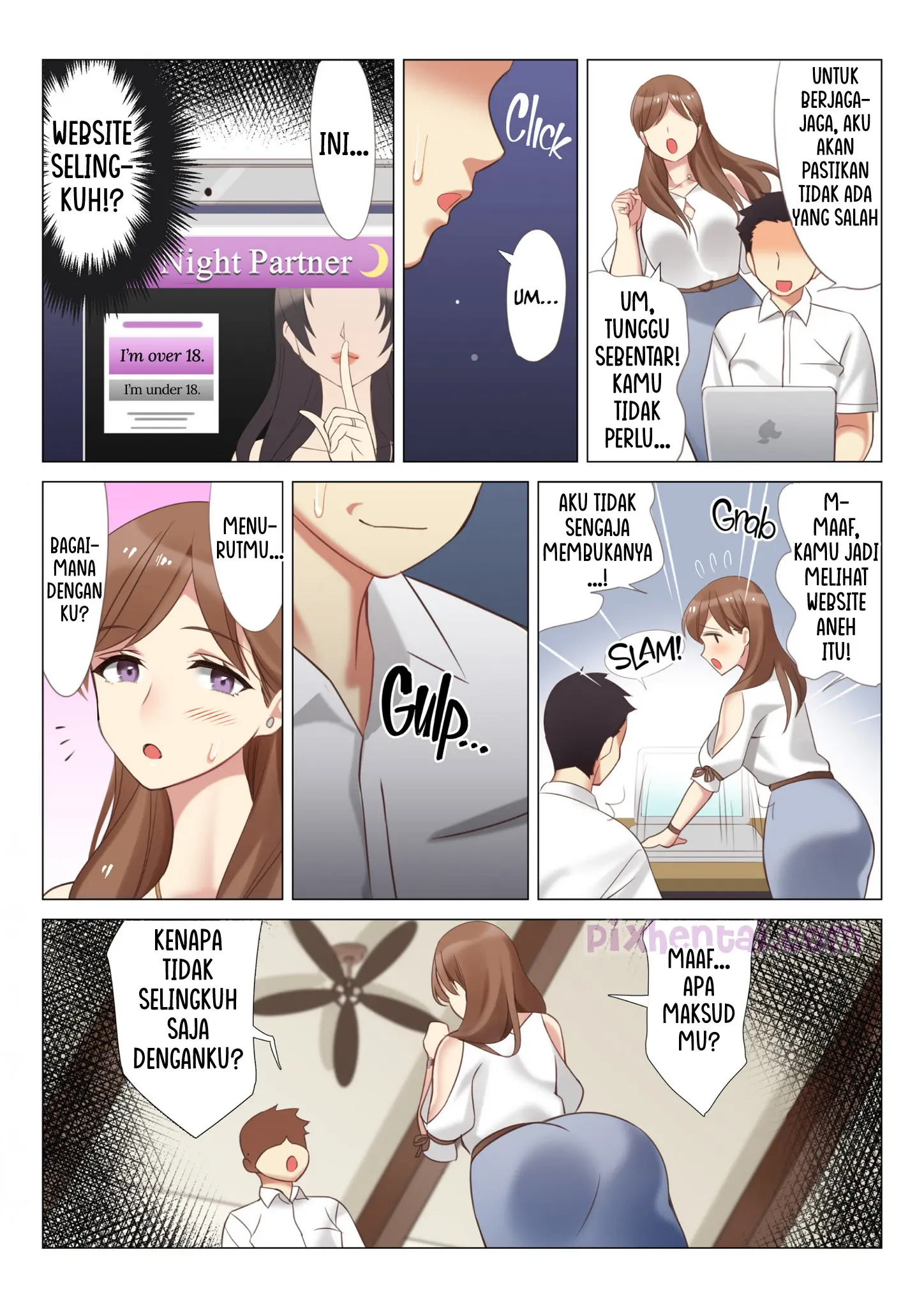 Komik hentai xxx manga sex bokep Getting With My Girlfriends Mom 9