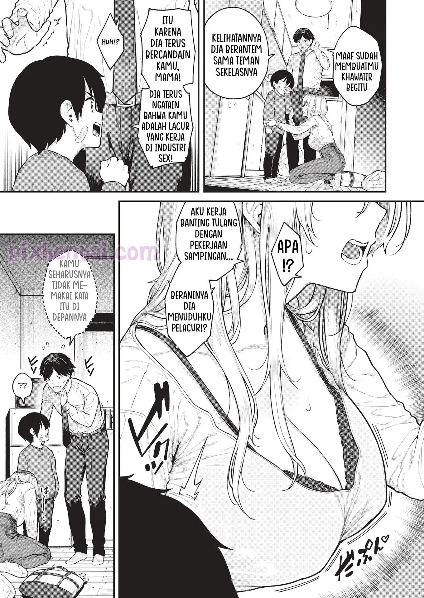 Komik hentai xxx manga sex bokep I Want to Pamper a Single Mother 3