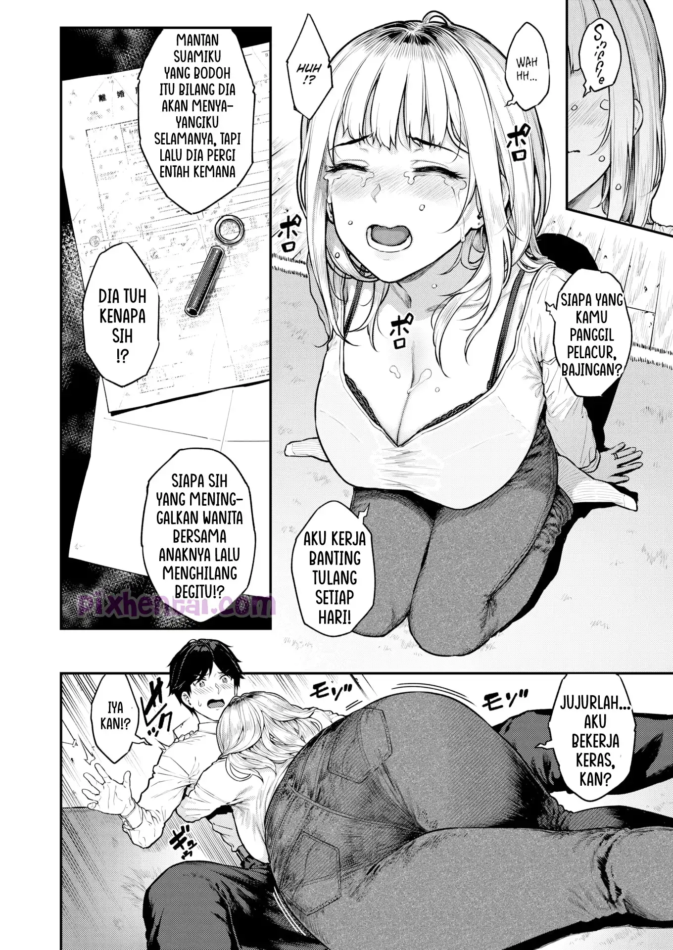 Komik hentai xxx manga sex bokep I Want to Pamper a Single Mother 8