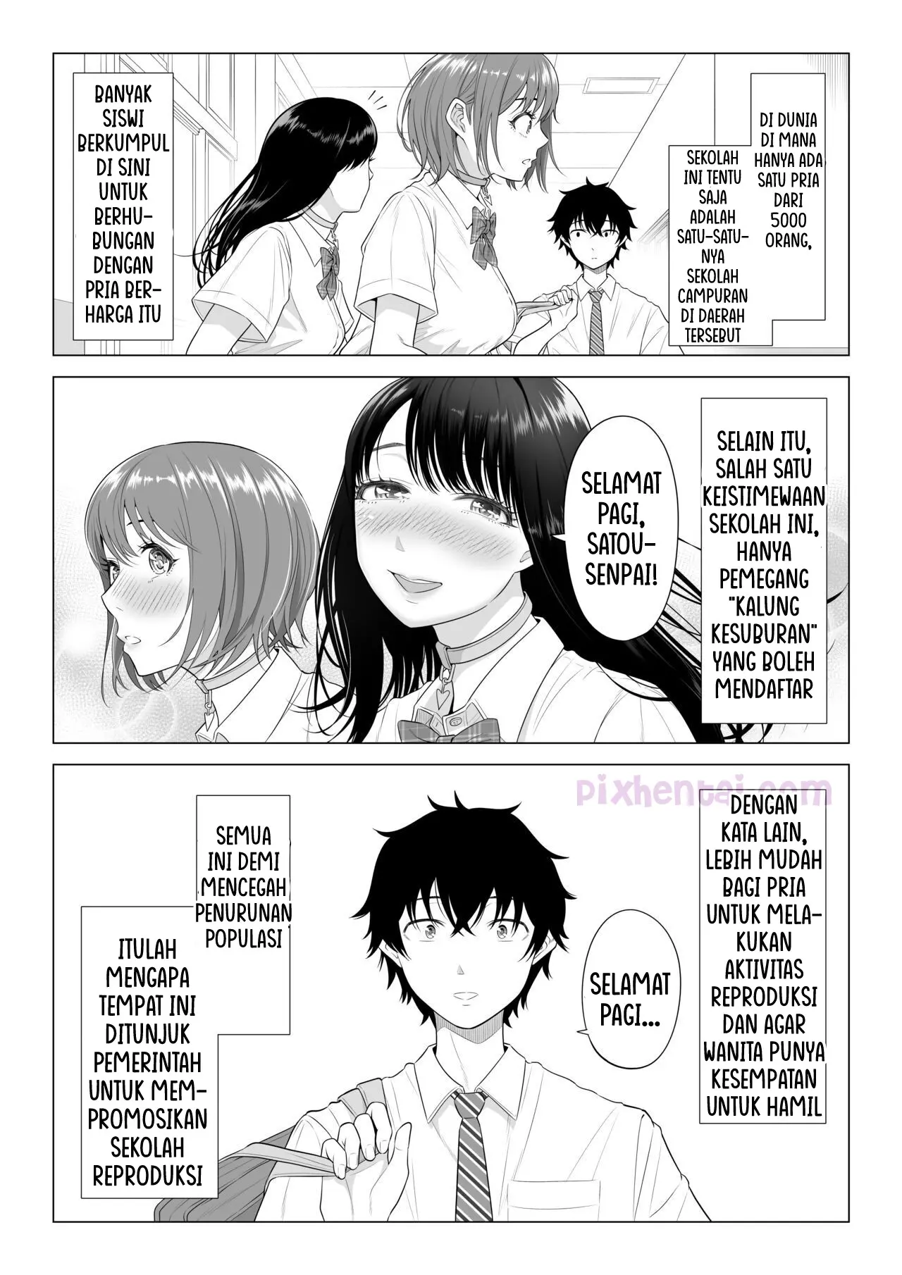 Komik hentai xxx manga sex bokep In a World Where Men Are Scarce Sperm Is a Precious Resource 2 page 6