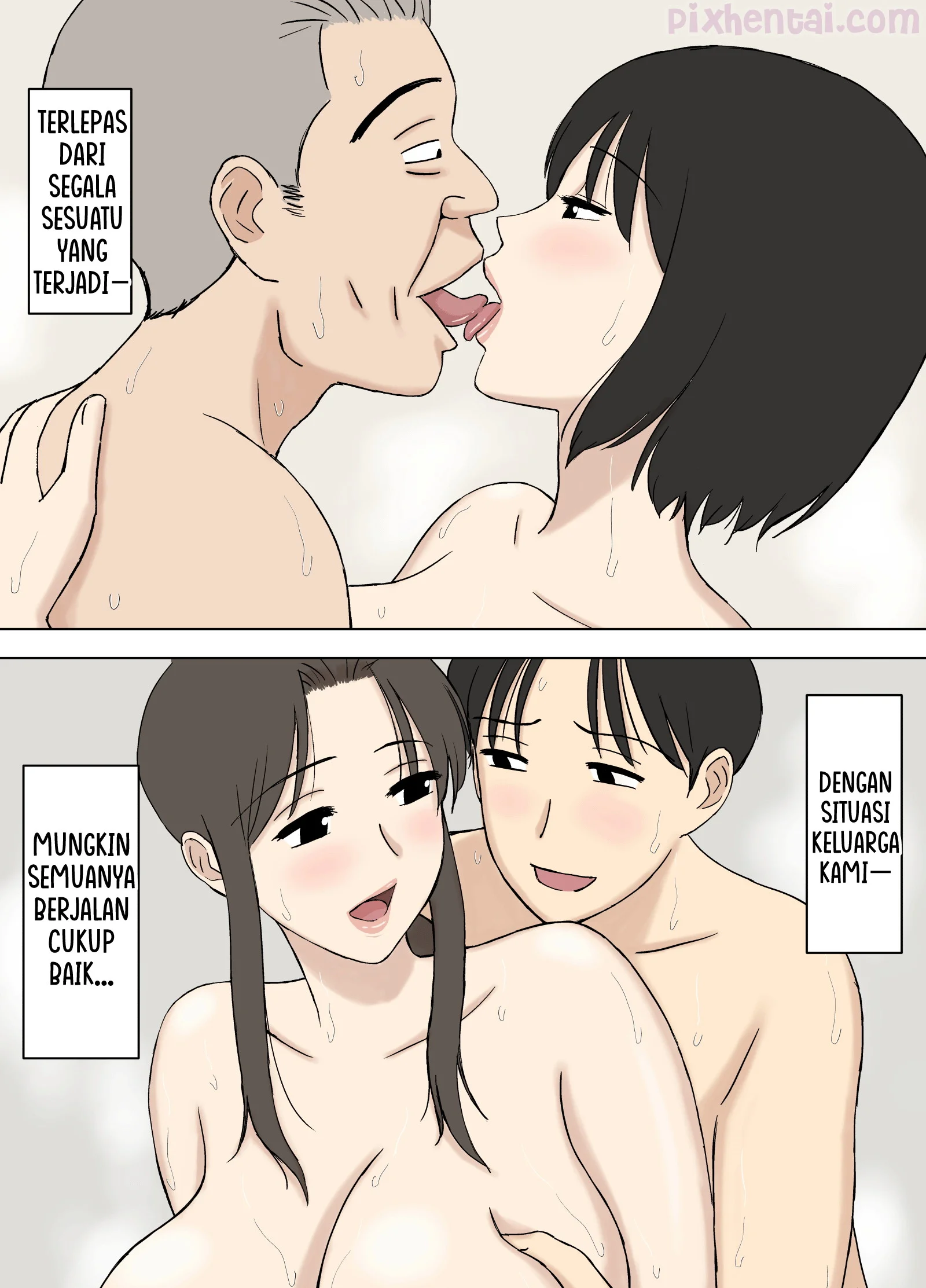 Komik hentai xxx manga sex bokep My Wife Still Bathes With Her Father part 2 30