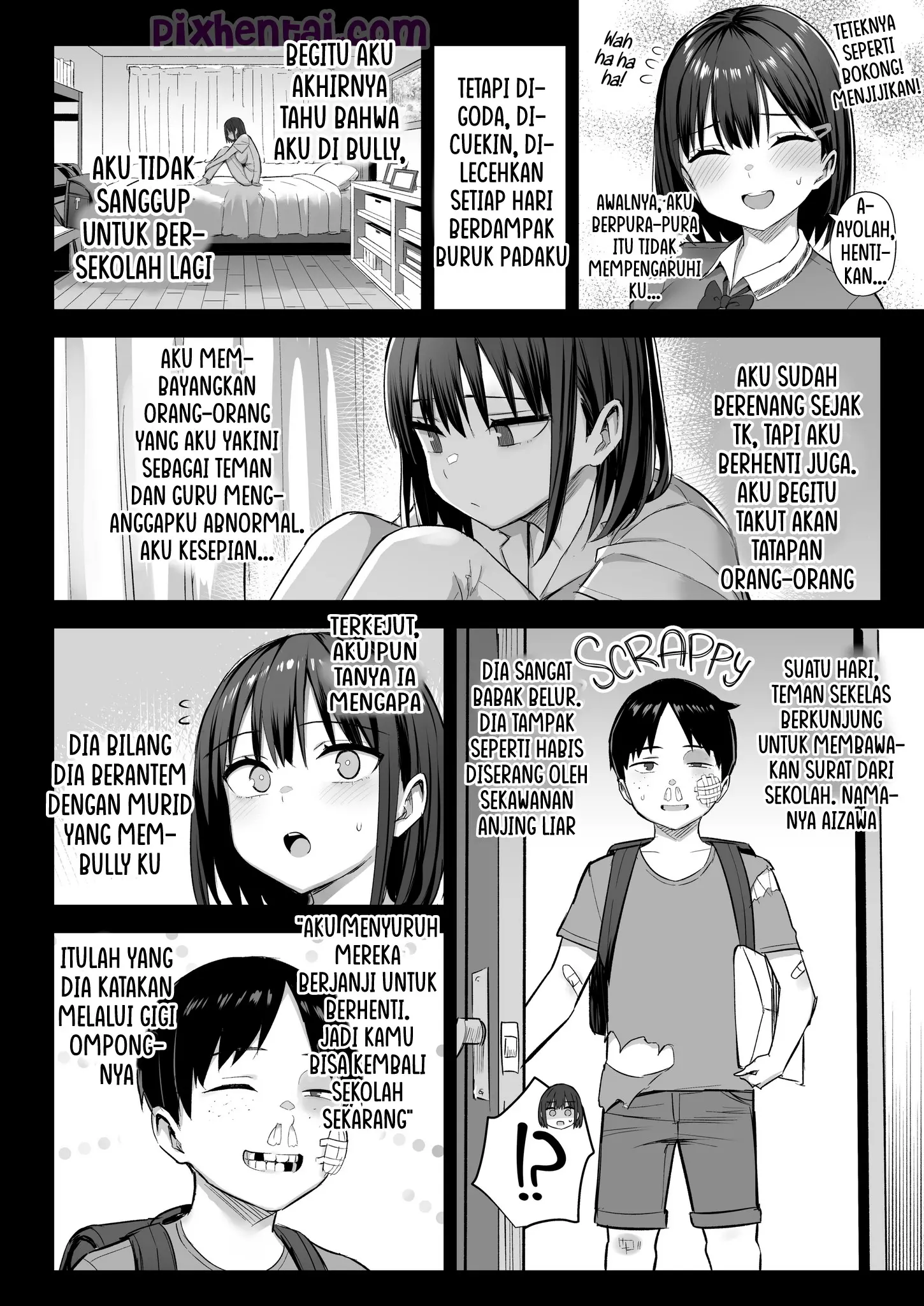 Komik hentai xxx manga sex bokep She Sold Herself Out to Save Me From Bullying - Part 2 page 3