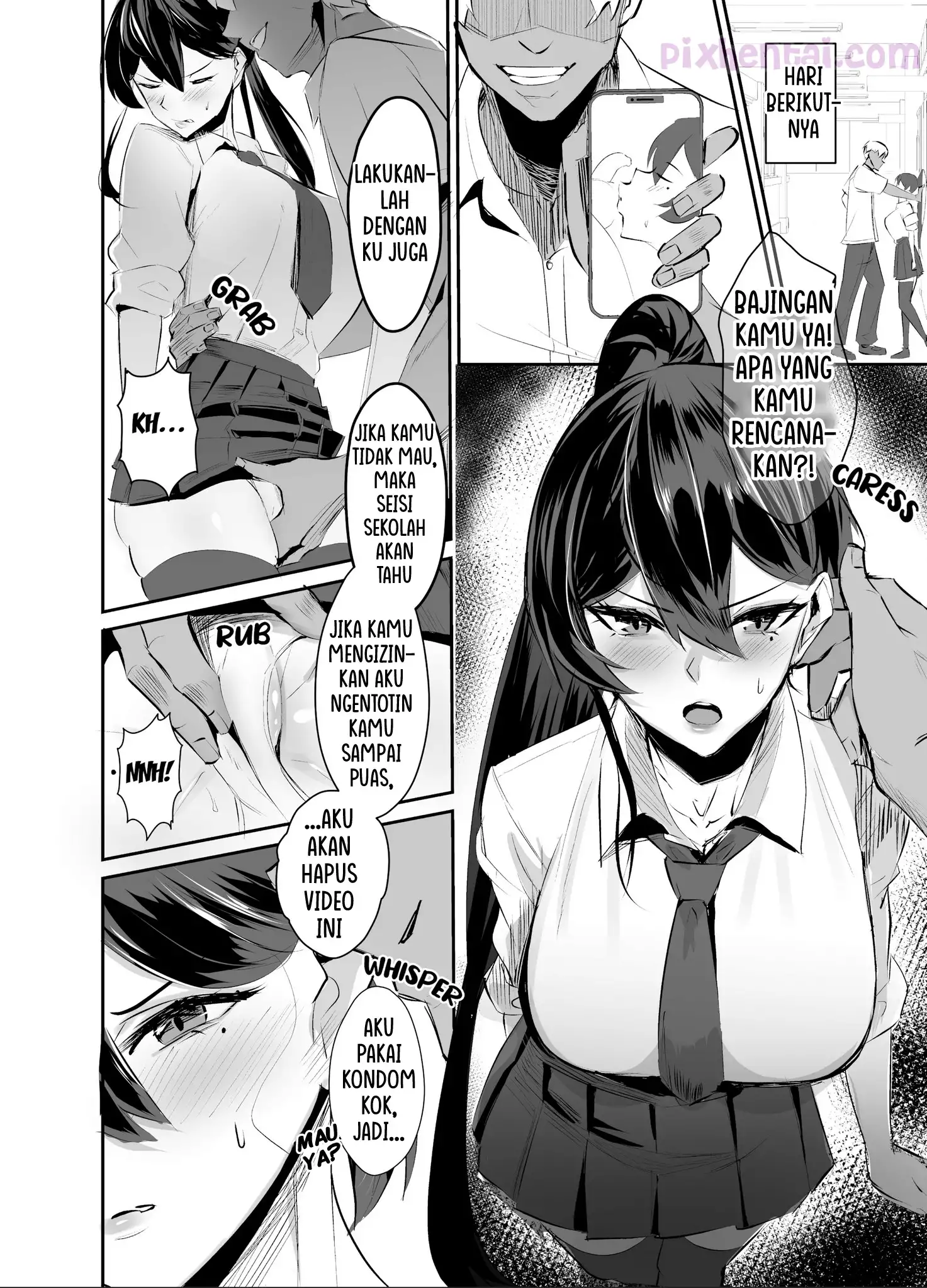 Submission - the president of the public morals committee is blackmailed  and forced to cheat - Situs Komik Hentai Manga Sex Bokep Xxx