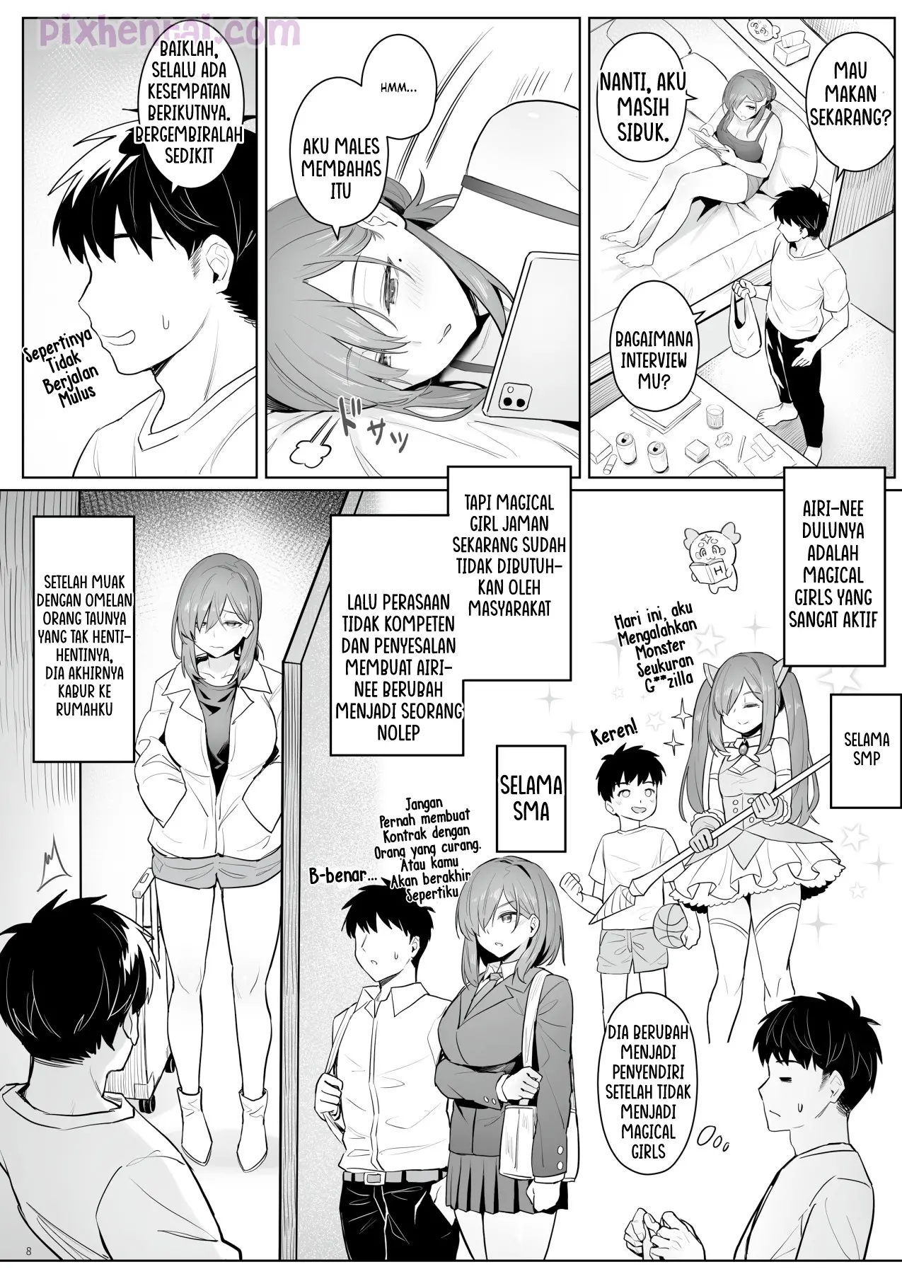 Komik hentai xxx <b>manga</b> sex bokep The <b>NEET</b> Life of a Former Magical Girl 7.