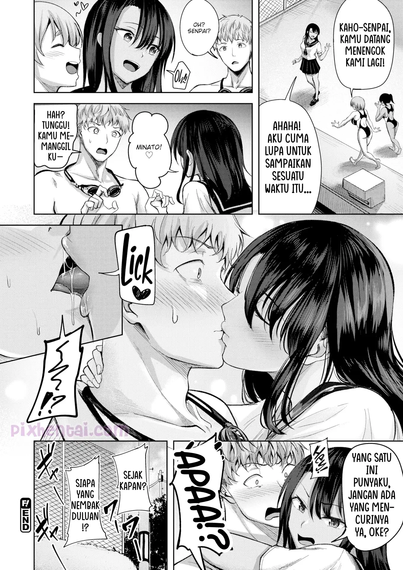 Komik hentai xxx manga sex bokep Your Marks Malam Hari Basah Basahan dengan Pacar di Kolam Renang Sekolah 24