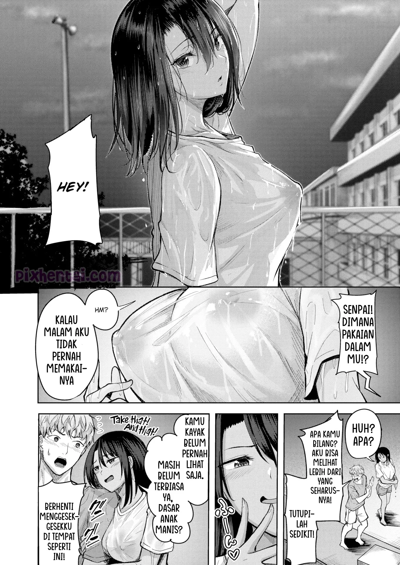 Komik hentai xxx manga sex bokep Your Marks Malam Hari Basah Basahan dengan Pacar di Kolam Renang Sekolah 8