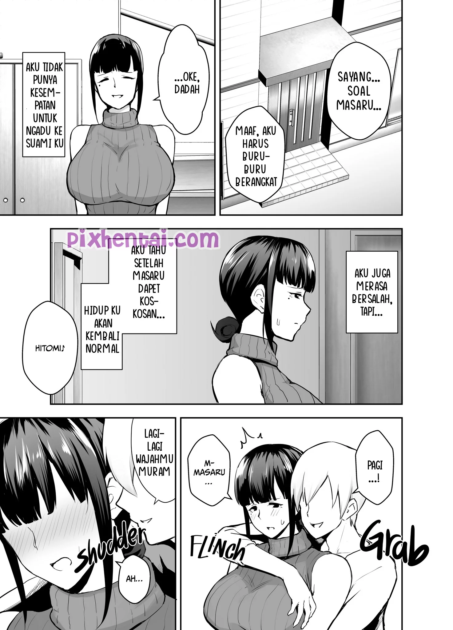 Komik hentai xxx manga sex bokep Melting Under My Nephews Touch 10
