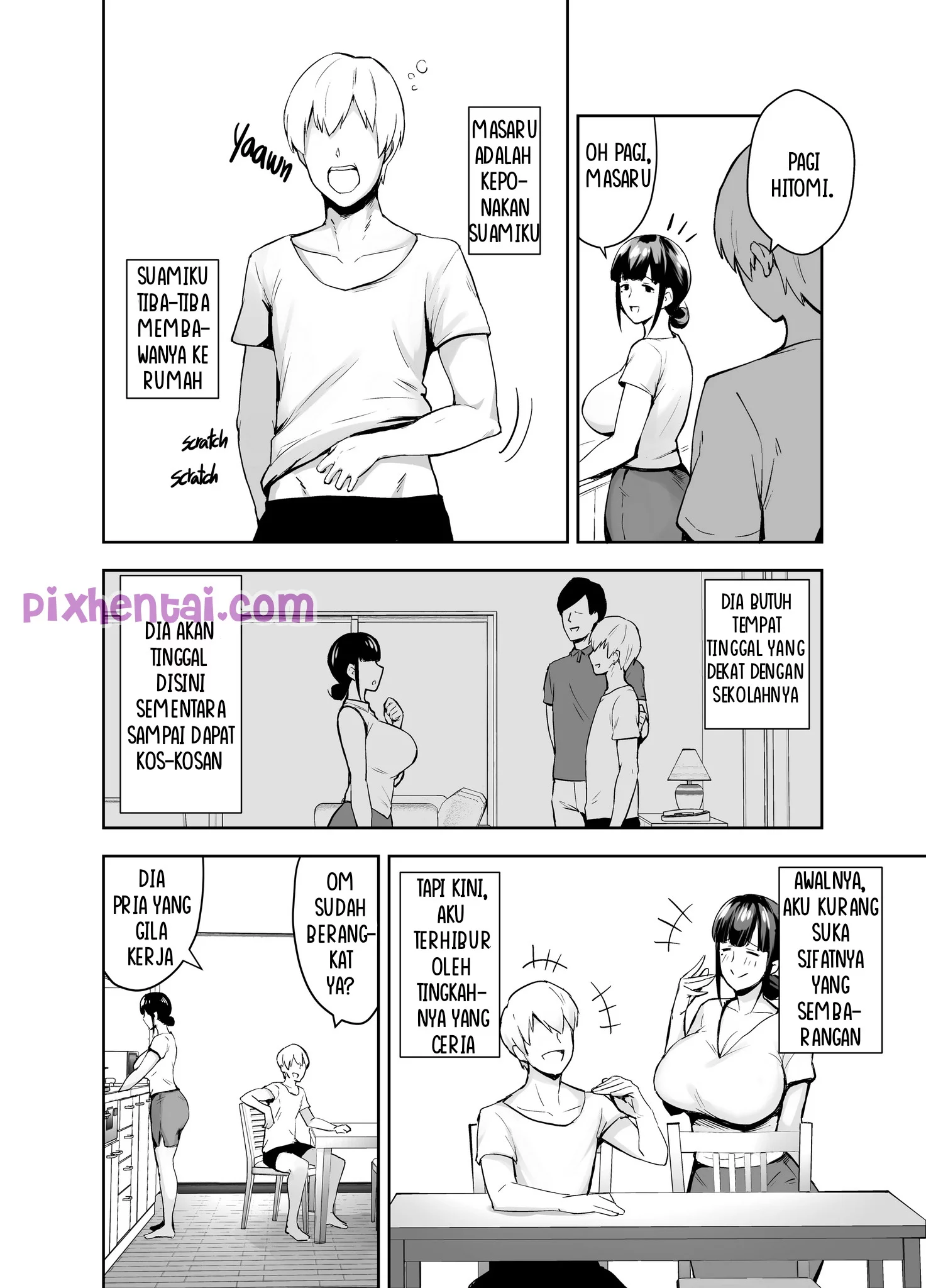 Komik hentai xxx manga sex bokep Melting Under My Nephews Touch 3