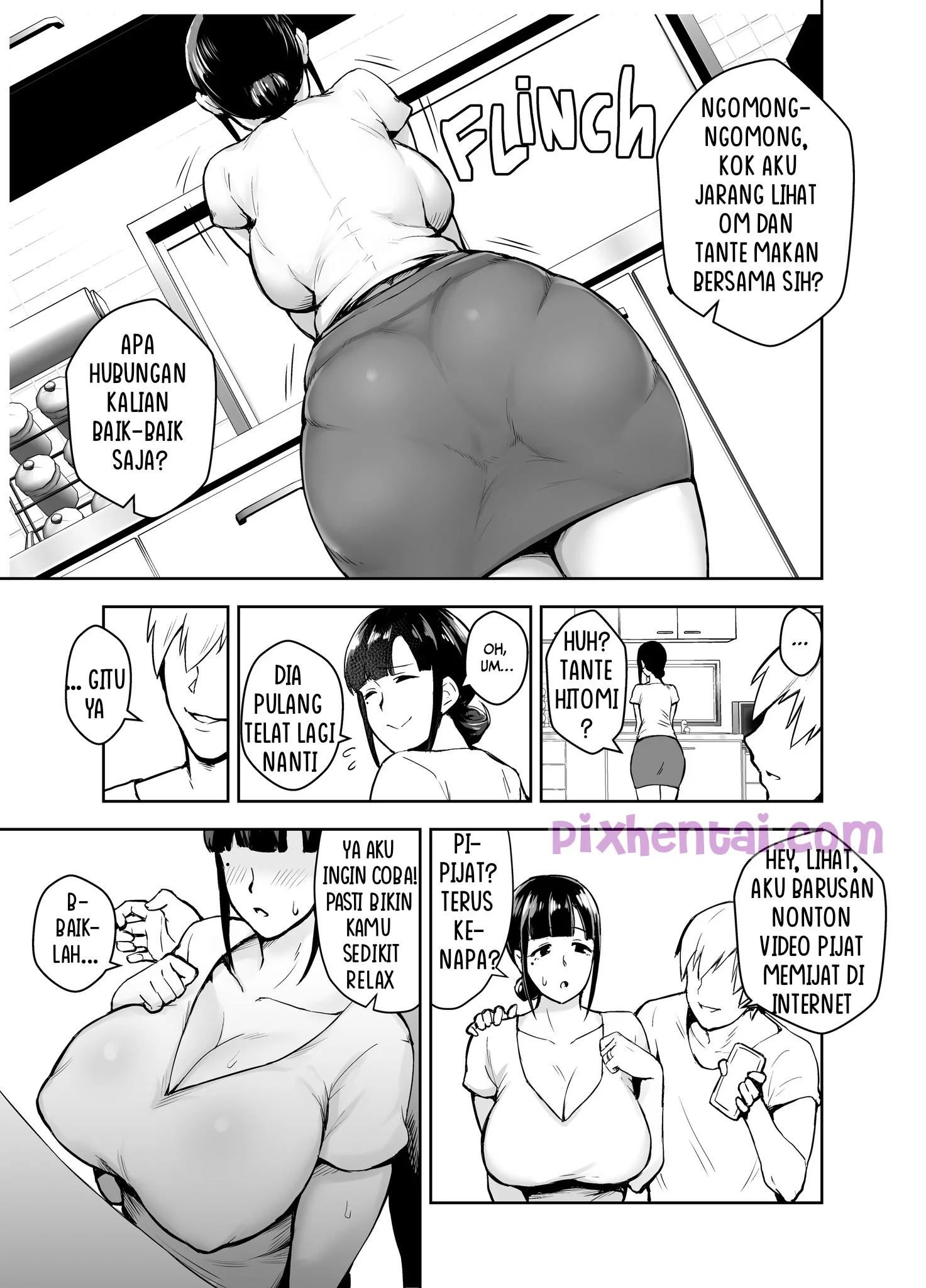 Komik hentai xxx manga sex bokep Melting Under My Nephews Touch 4