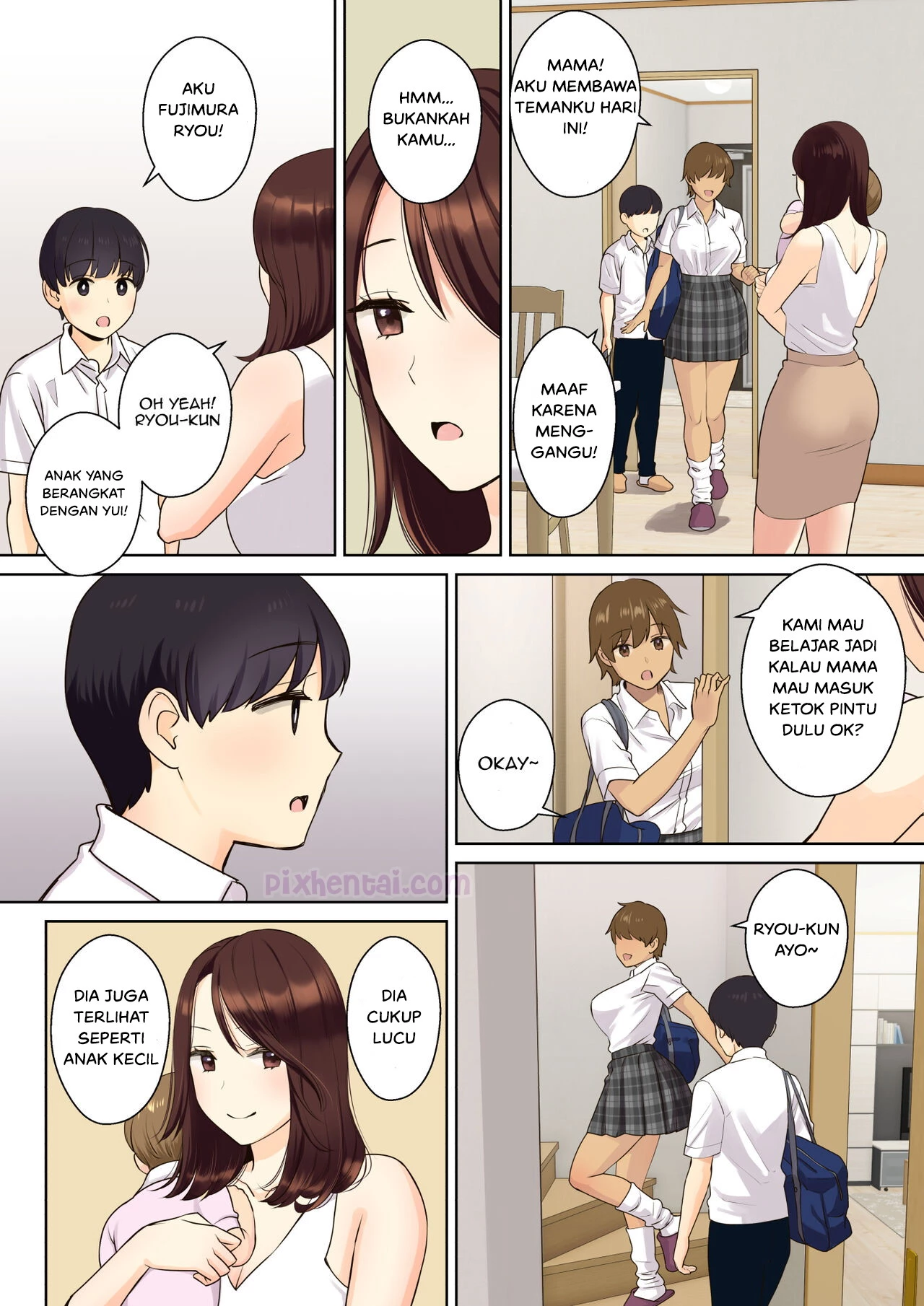 How My Girlfriend's Mom Took My Virginity 1 - Komik Hentai Sex ...