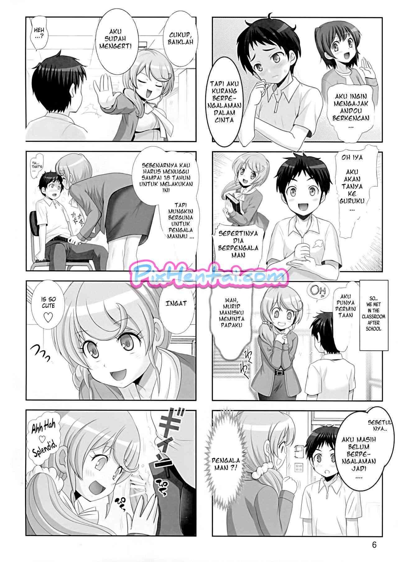 Komik hentai xxx manga sex bokep Bu Guru Bahasa Inggris Mengambil Keperjakaanku 5