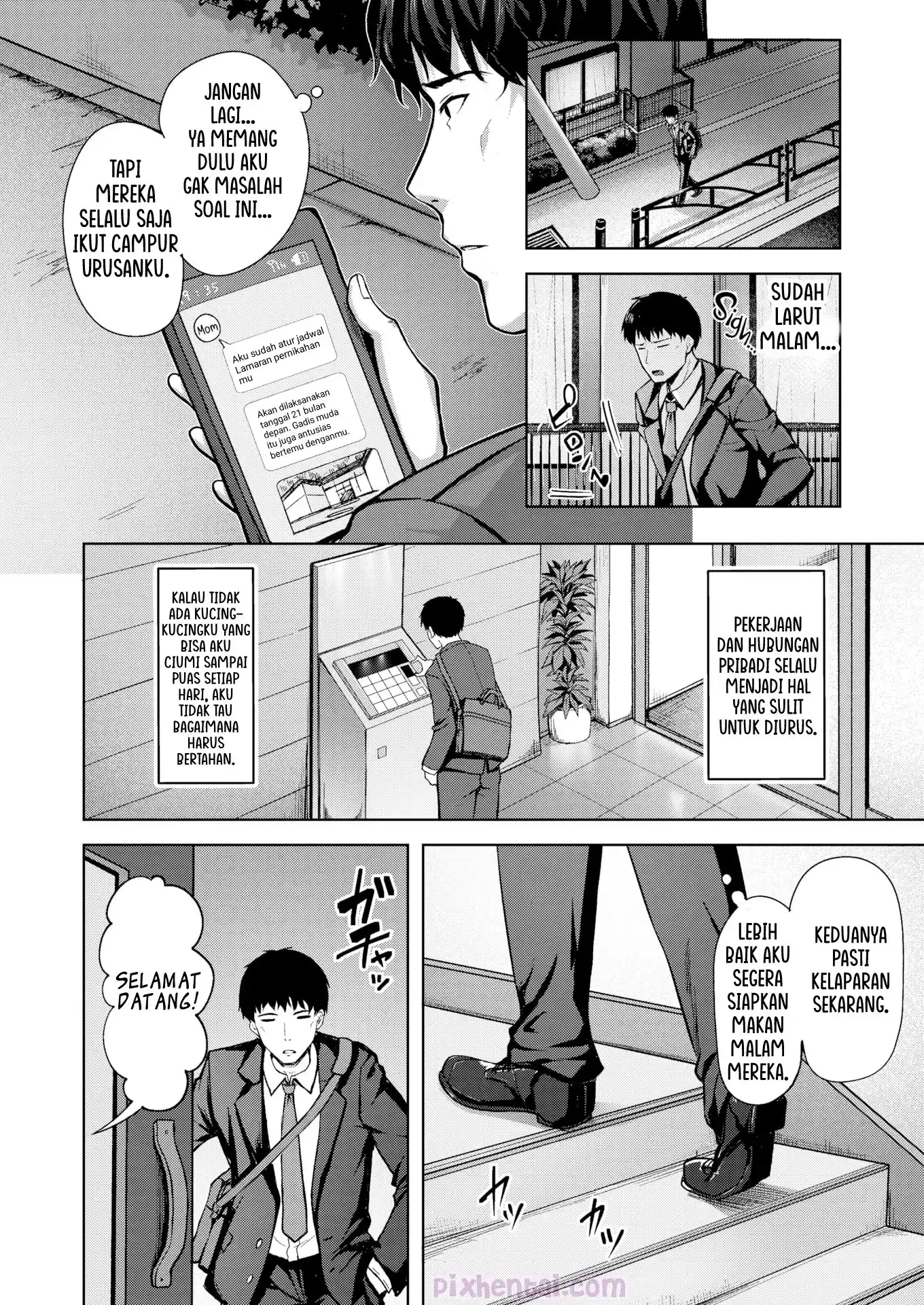 Komik hentai xxx manga sex bokep Ameri to Moka 2