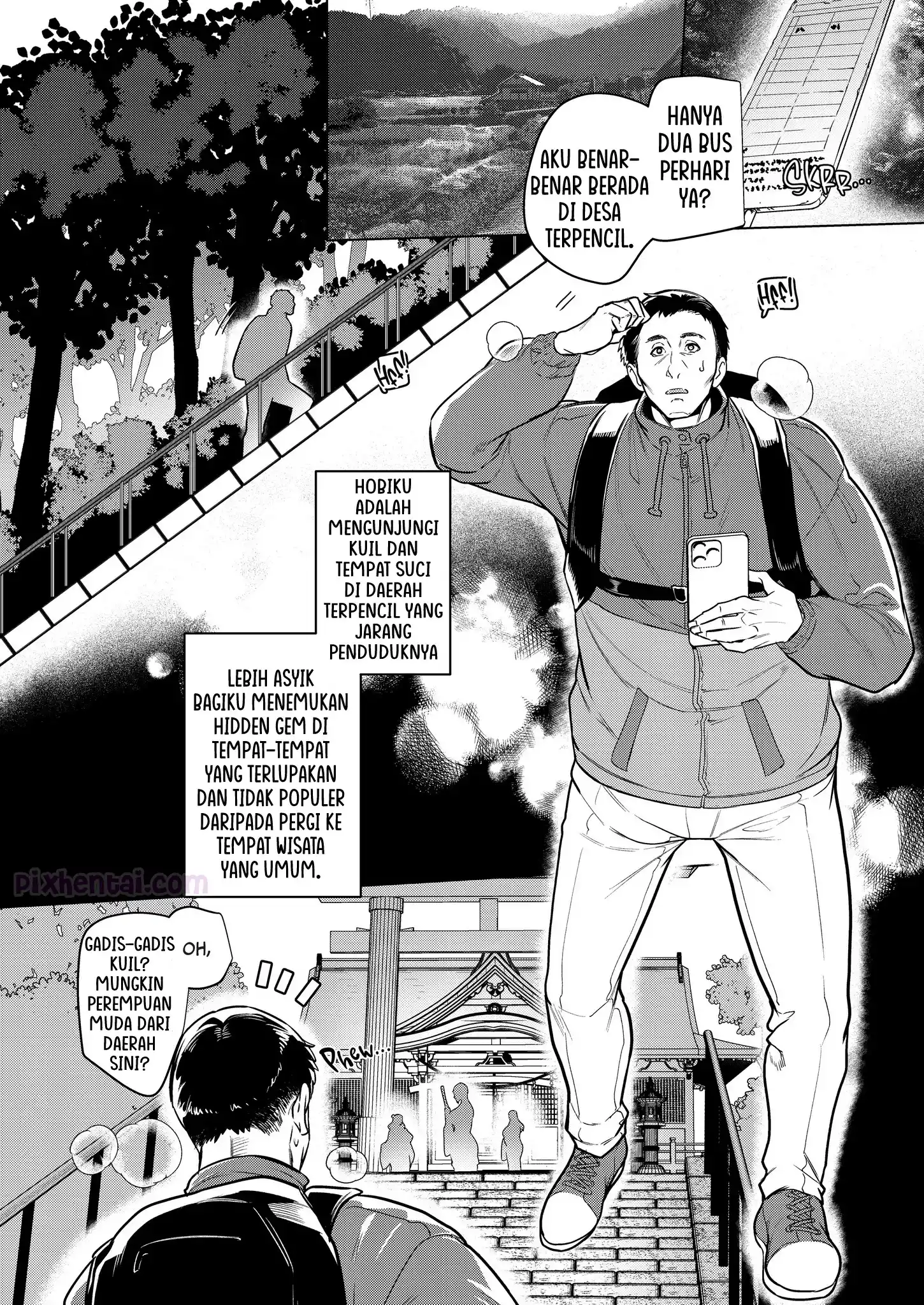 Komik hentai xxx manga sex bokep Gal Miko Jinja no Kodakara Kigan 3