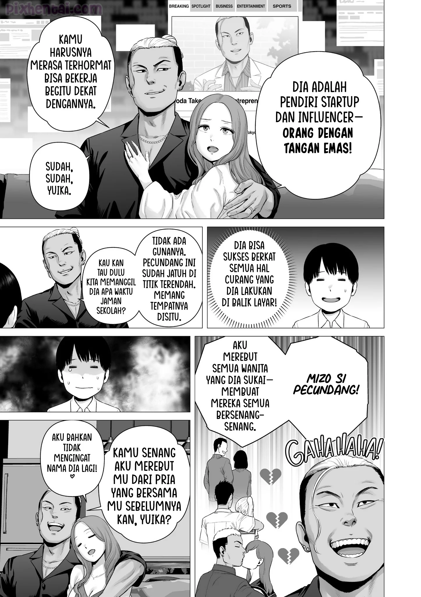Komik hentai xxx manga sex bokep Gyakuten Switch Netorare otoko no boku ga netori otoko ni 4