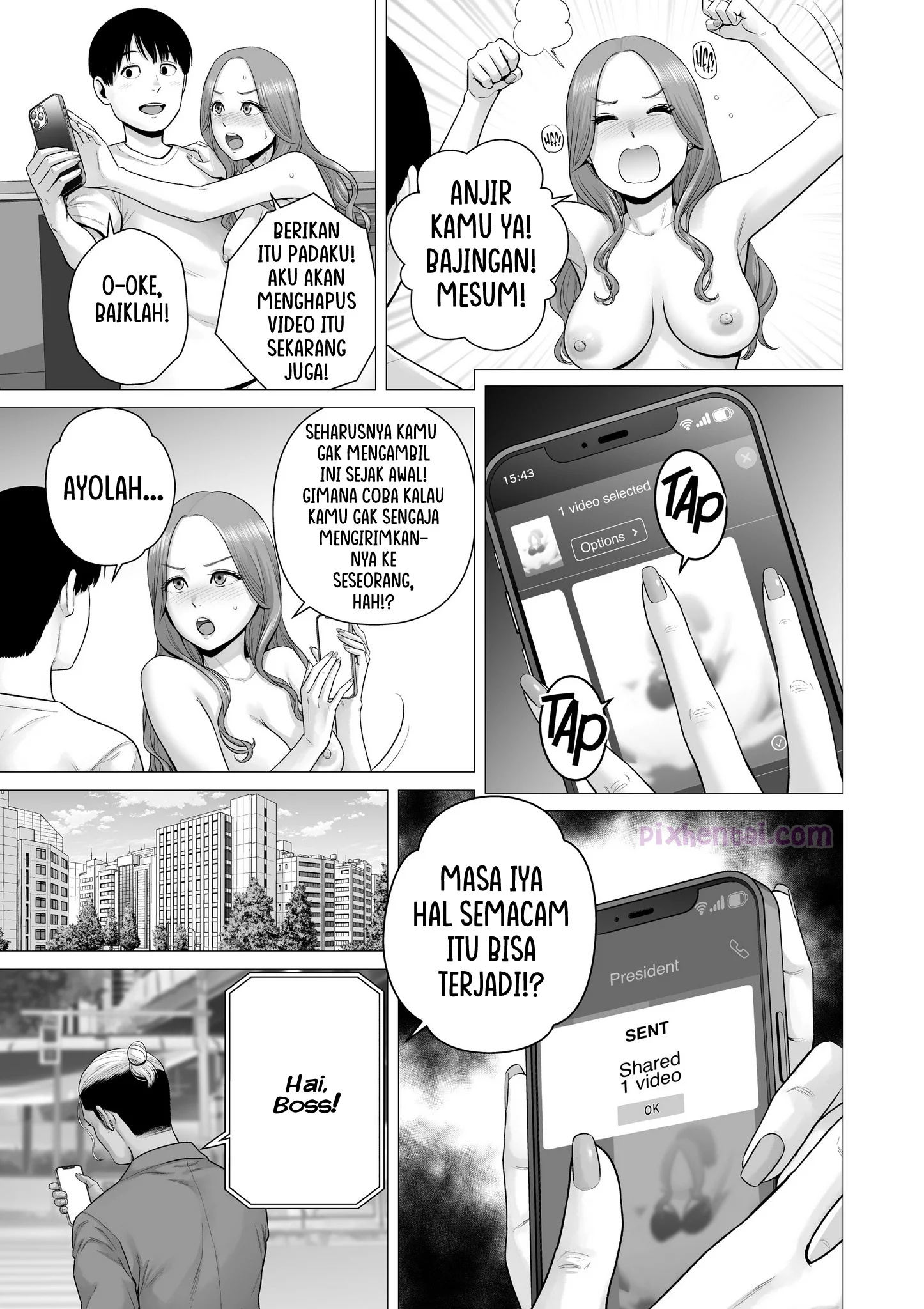 Komik hentai xxx manga sex bokep Gyakuten Switch Netorare otoko no boku ga netori otoko ni 50