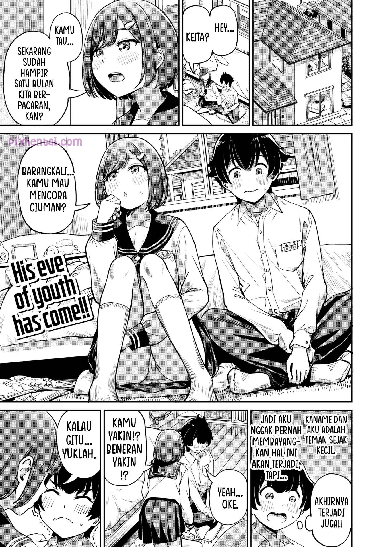 Komik hentai xxx manga sex bokep Mama de Hassan Shimashou ne 1