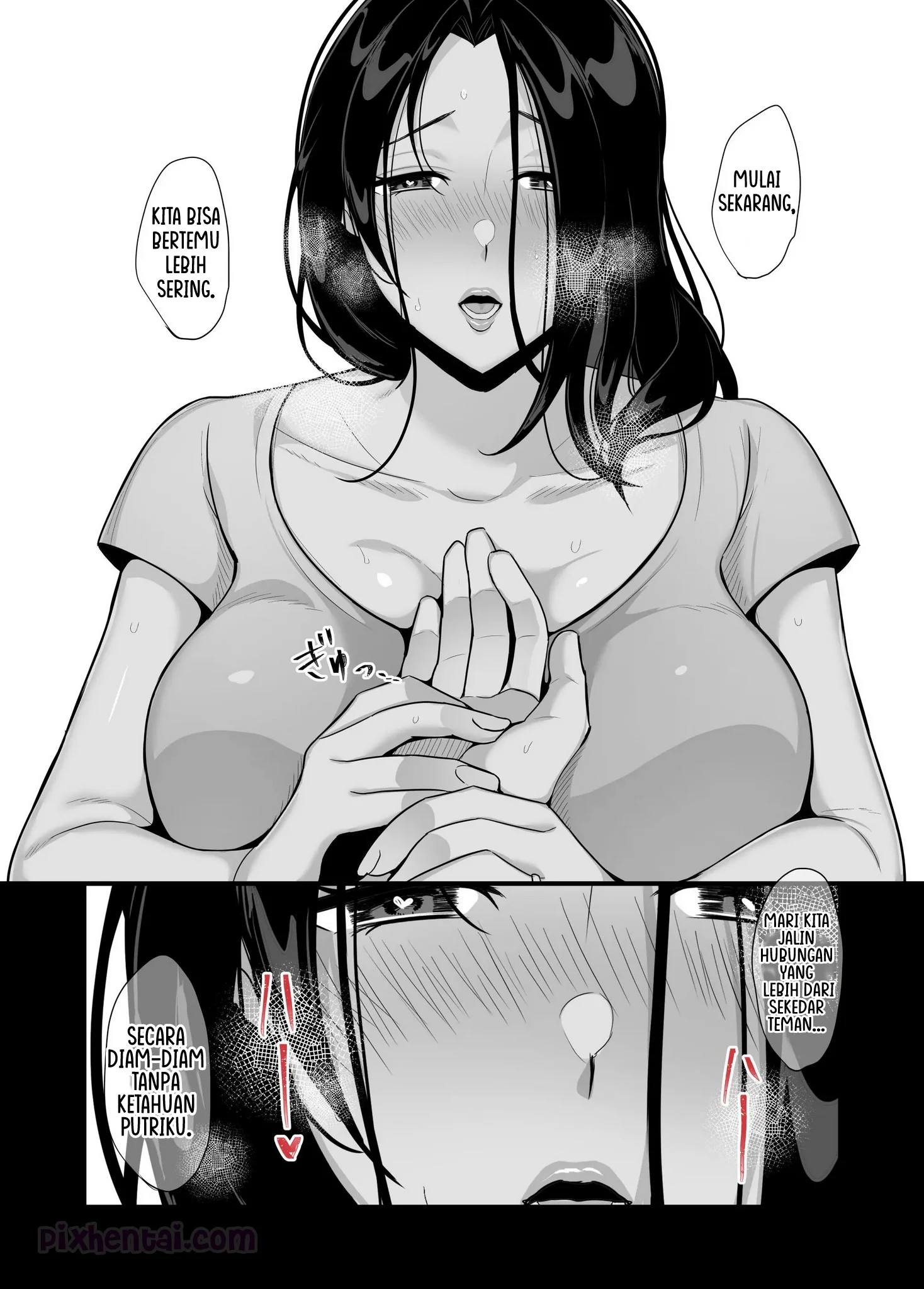 Komik hentai xxx manga sex bokep My Girlfriends Mother Devours Me Seduced into Having a Secret Relationship 53