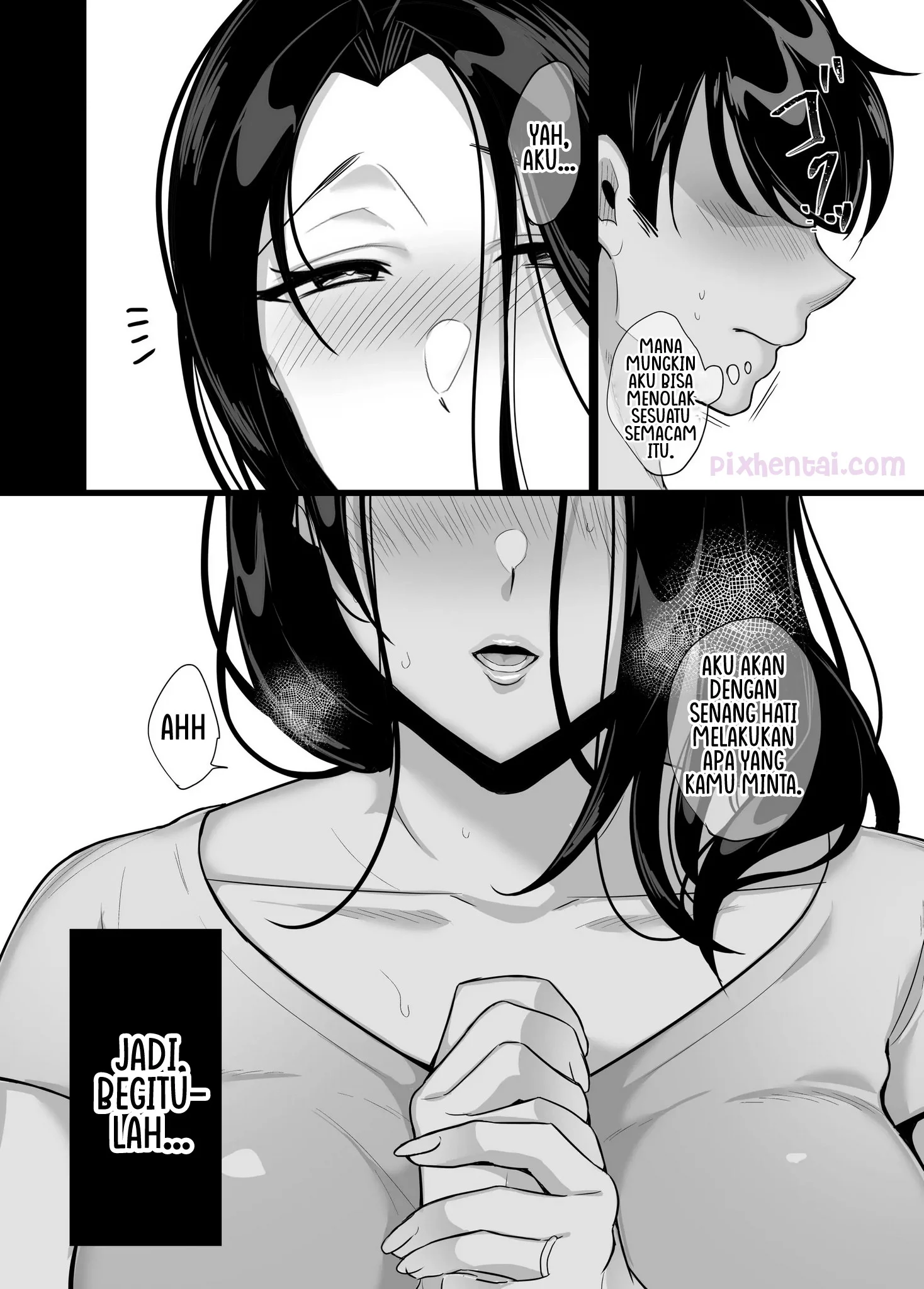 Komik hentai xxx manga sex bokep My Girlfriends Mother Devours Me Seduced into Having a Secret Relationship 54