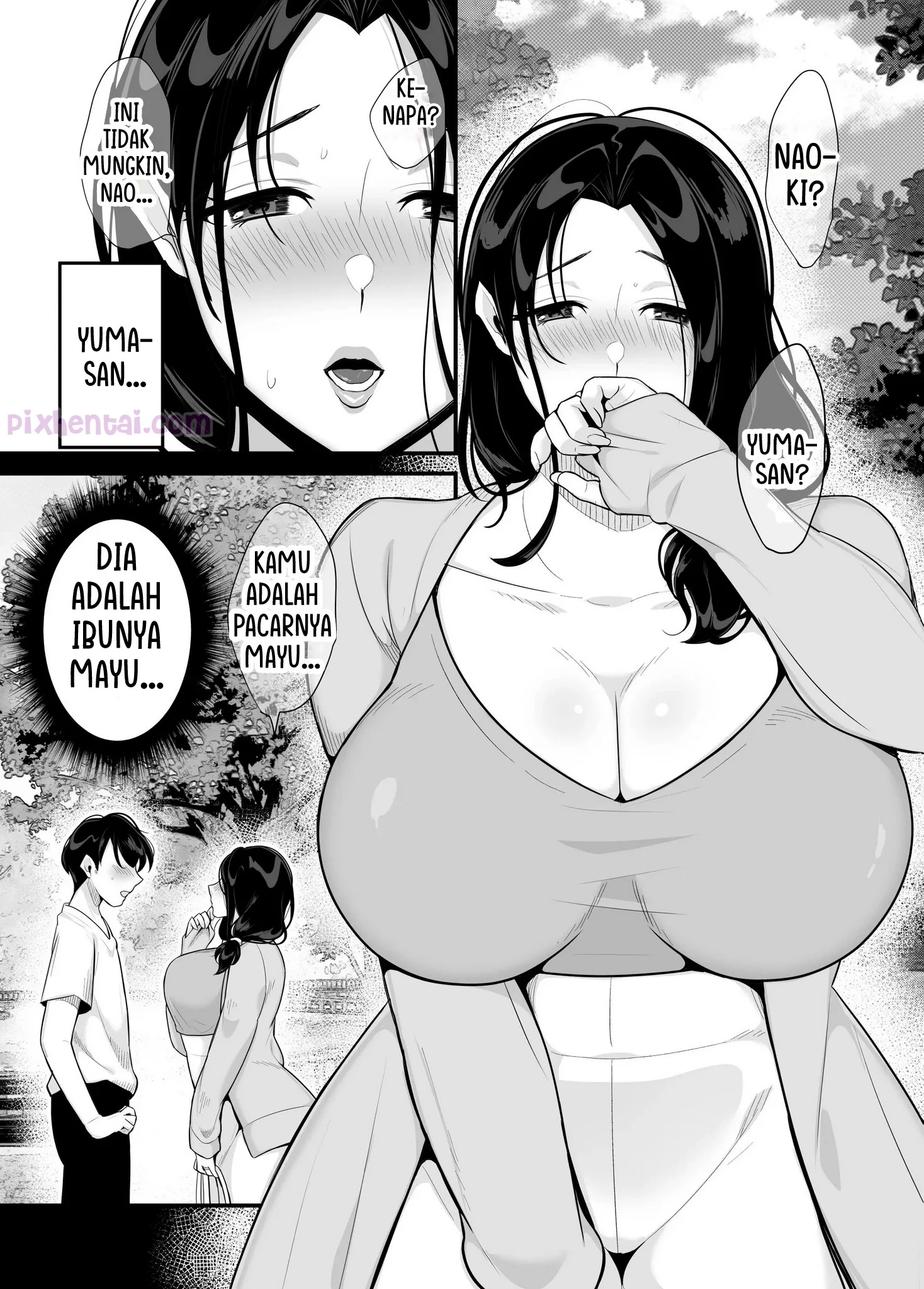 Komik hentai xxx manga sex bokep My Girlfriends Mother Devours Me Seduced into Having a Secret Relationship 9