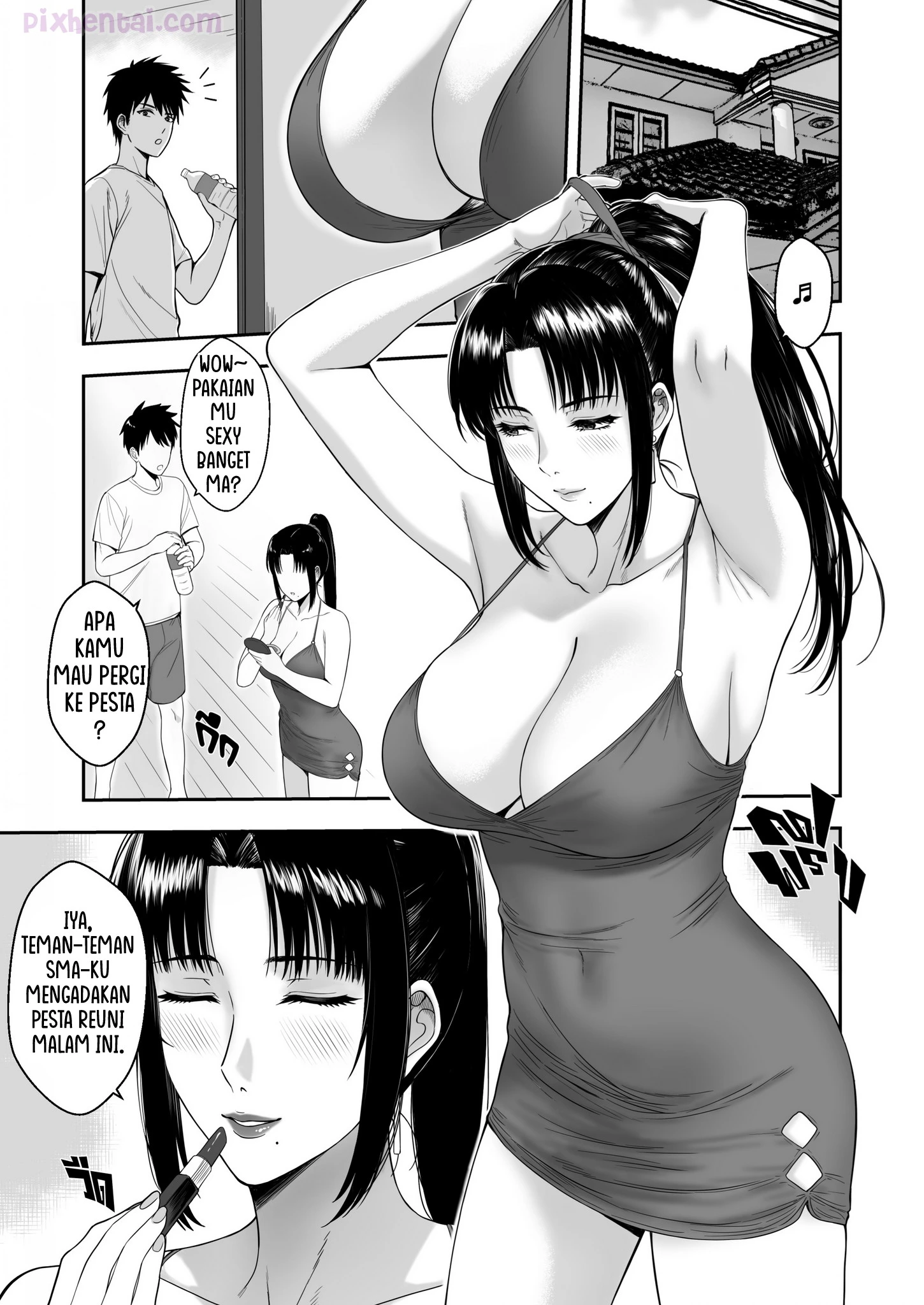 Komik hentai xxx manga sex bokep My Mothers Friends part 2 page 4