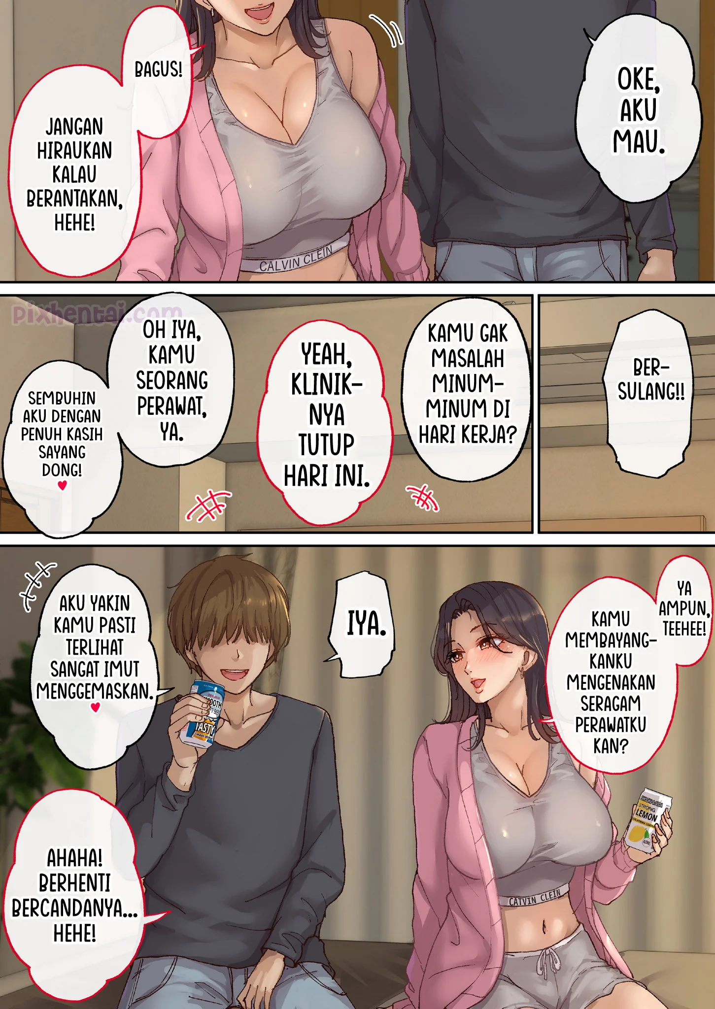 Komik hentai xxx manga sex bokep Yarasete Kureru Kanojo no Ane Yuri 33 - page 9