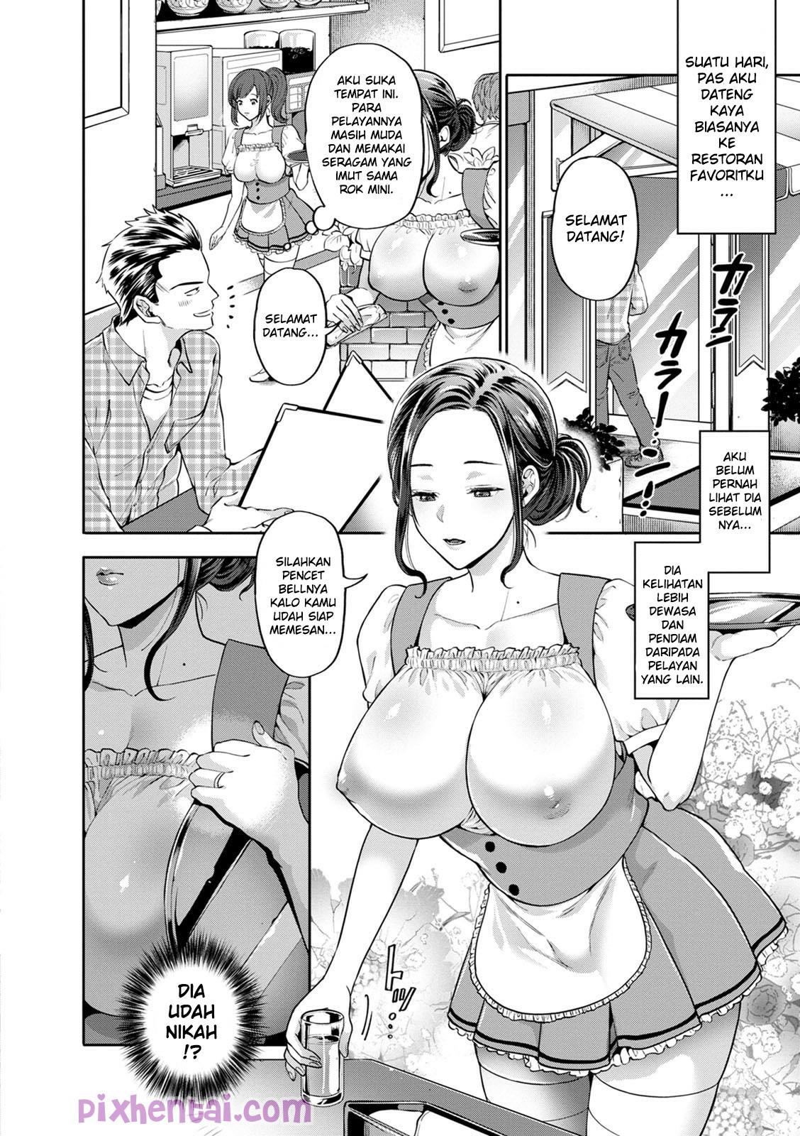 Komik hentai xxx manga sex bokep Kang Colong Istri Orang Wife Waitress 2
